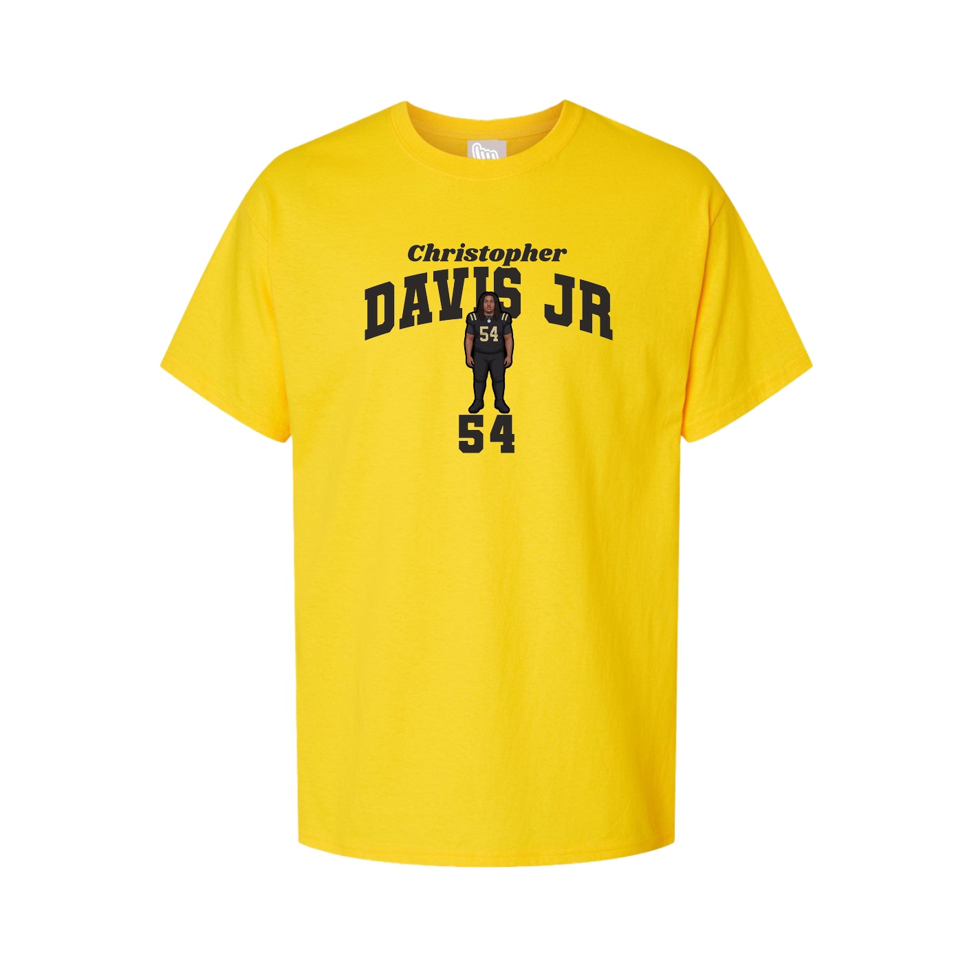 Youth Tee — Signature Arch in Gold