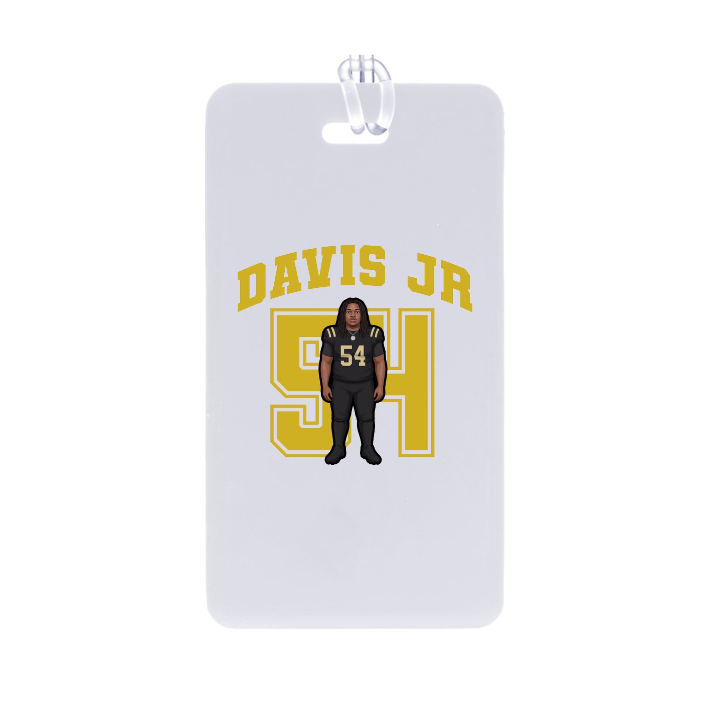 Bag Tag — Number in Classic