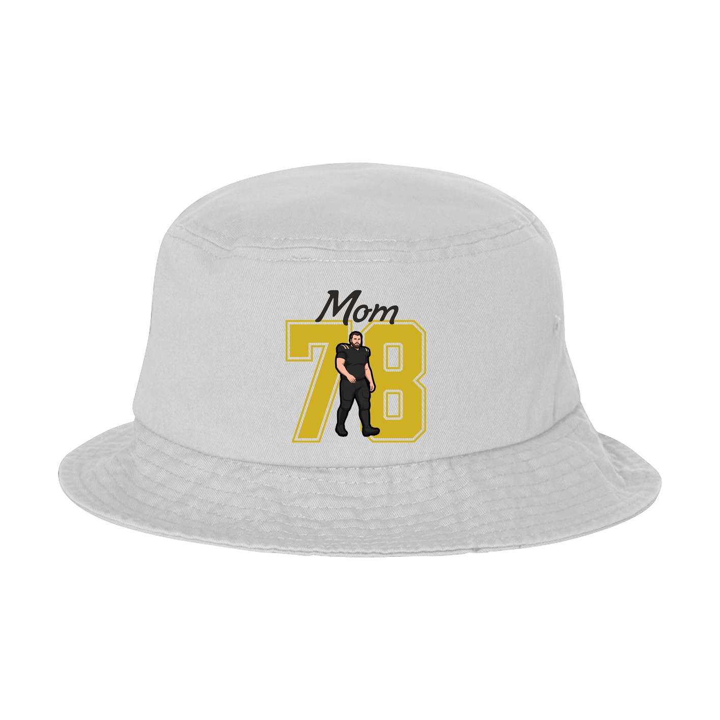 Bucket Cap — Mothers Day Shirsey in White
