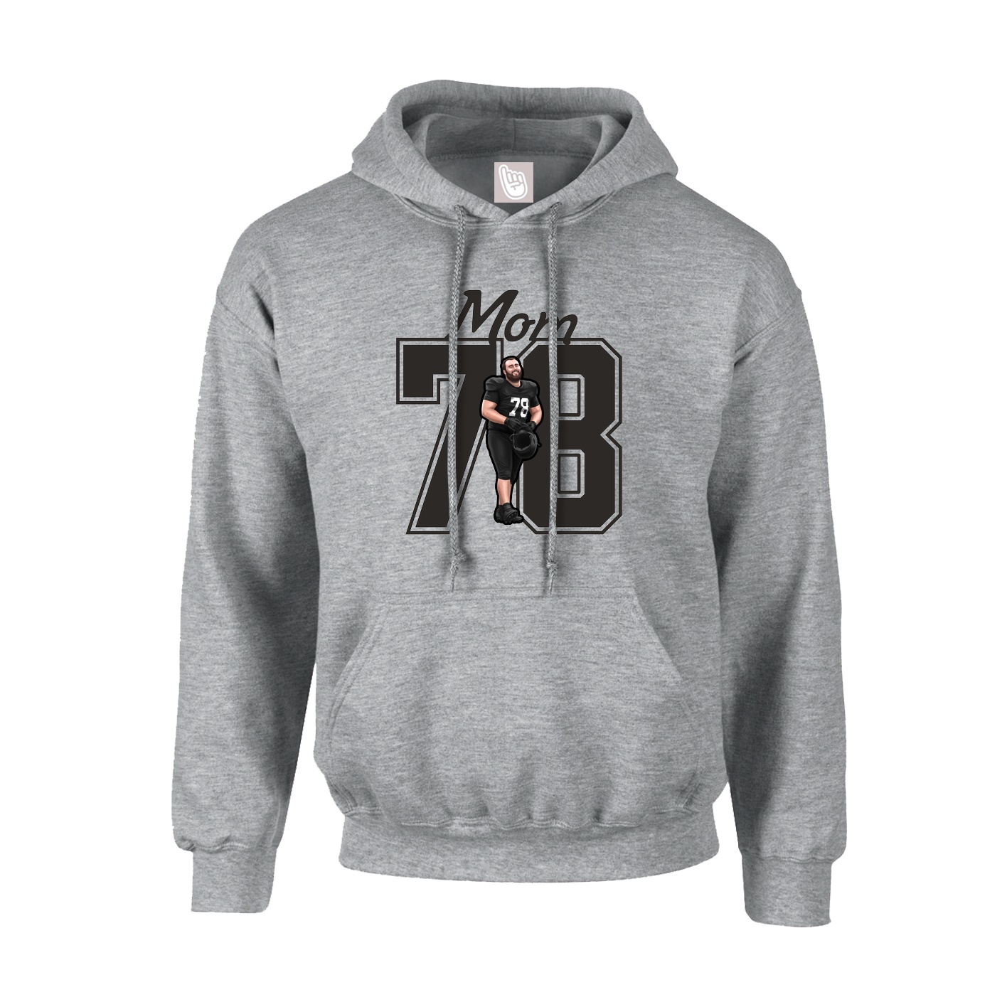 Youth Hoodie — Mothers Day Shirsey in Grey