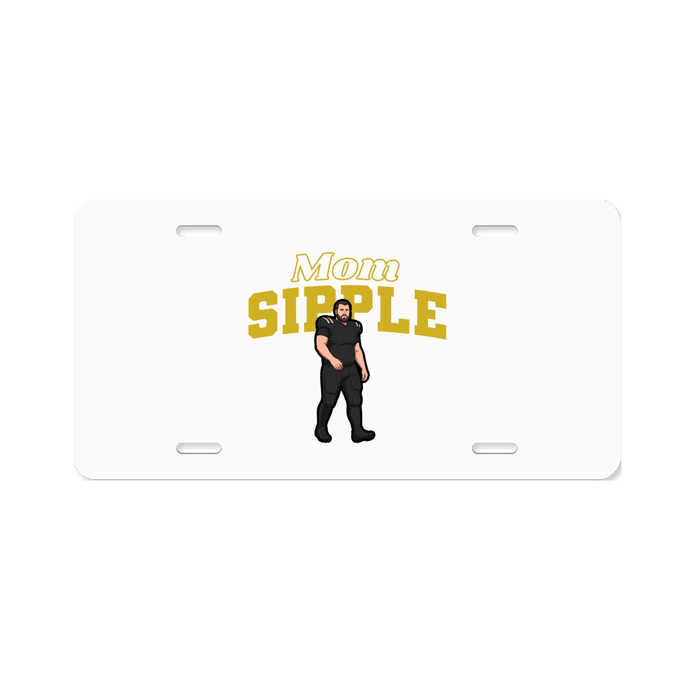 License Plate — Mothers Day Block in Classic