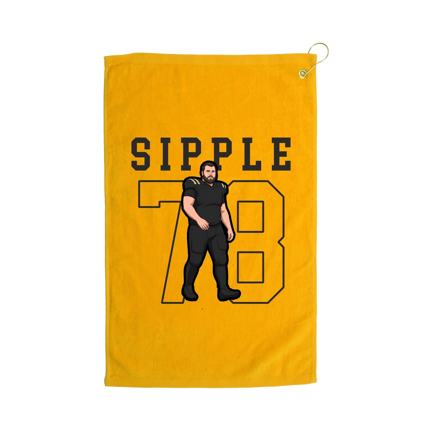 Golf Towel — Shirsey in Gold