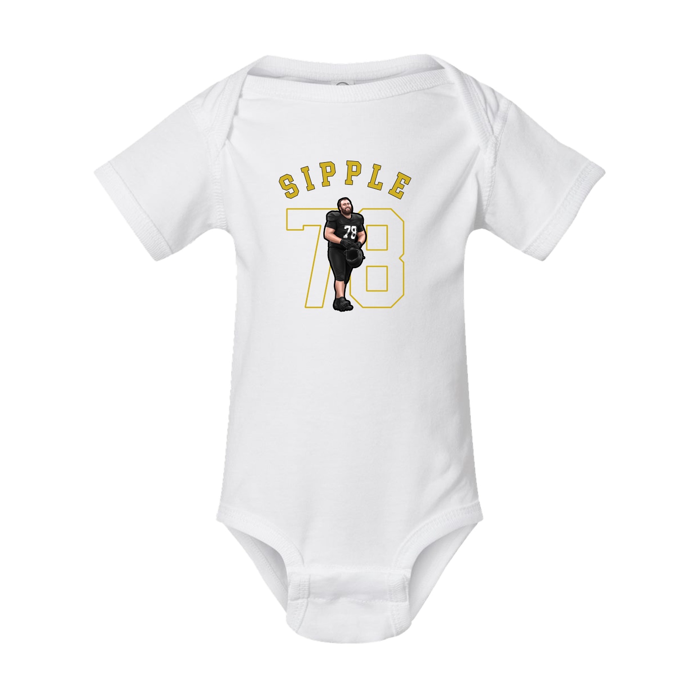 Baby Onesie — Shirsey Arch in White