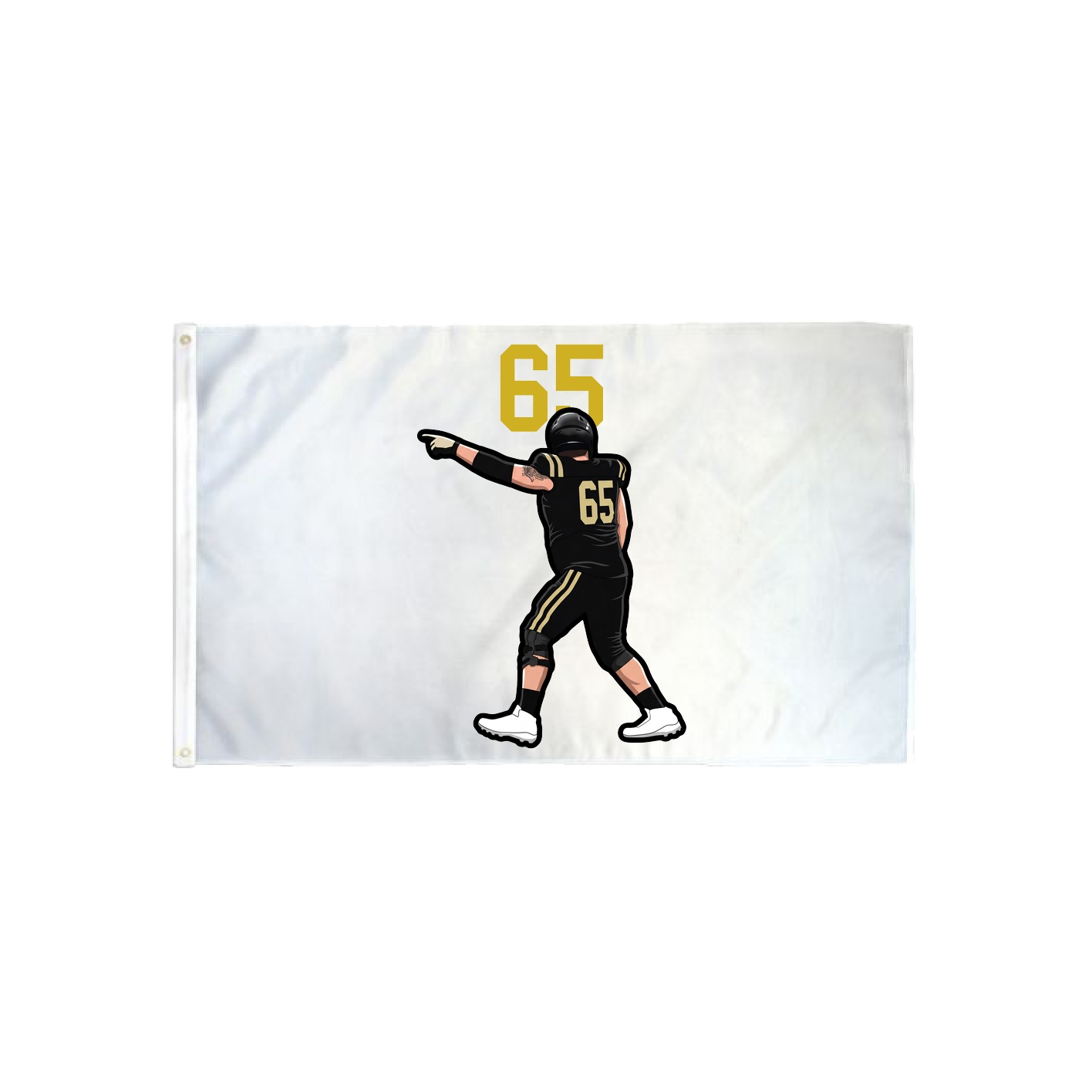 3x5 Flag — Number Top in Classic
