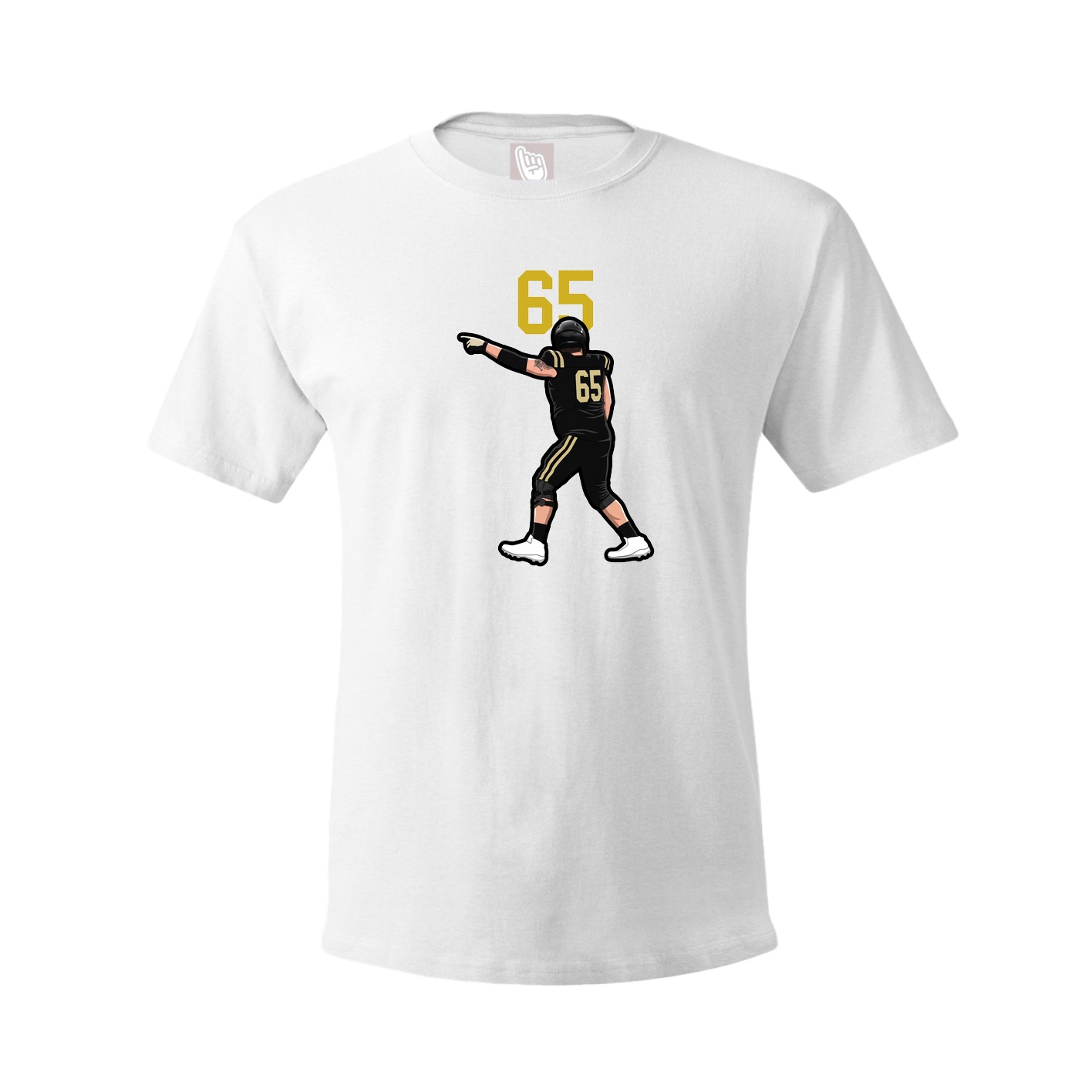 Tee — Number Top in White