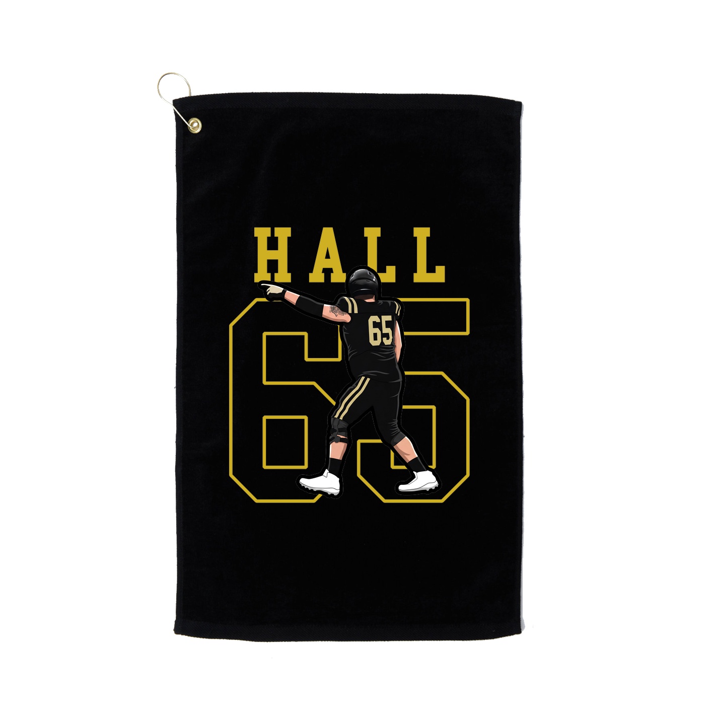 Golf Towel — Shirsey in Black