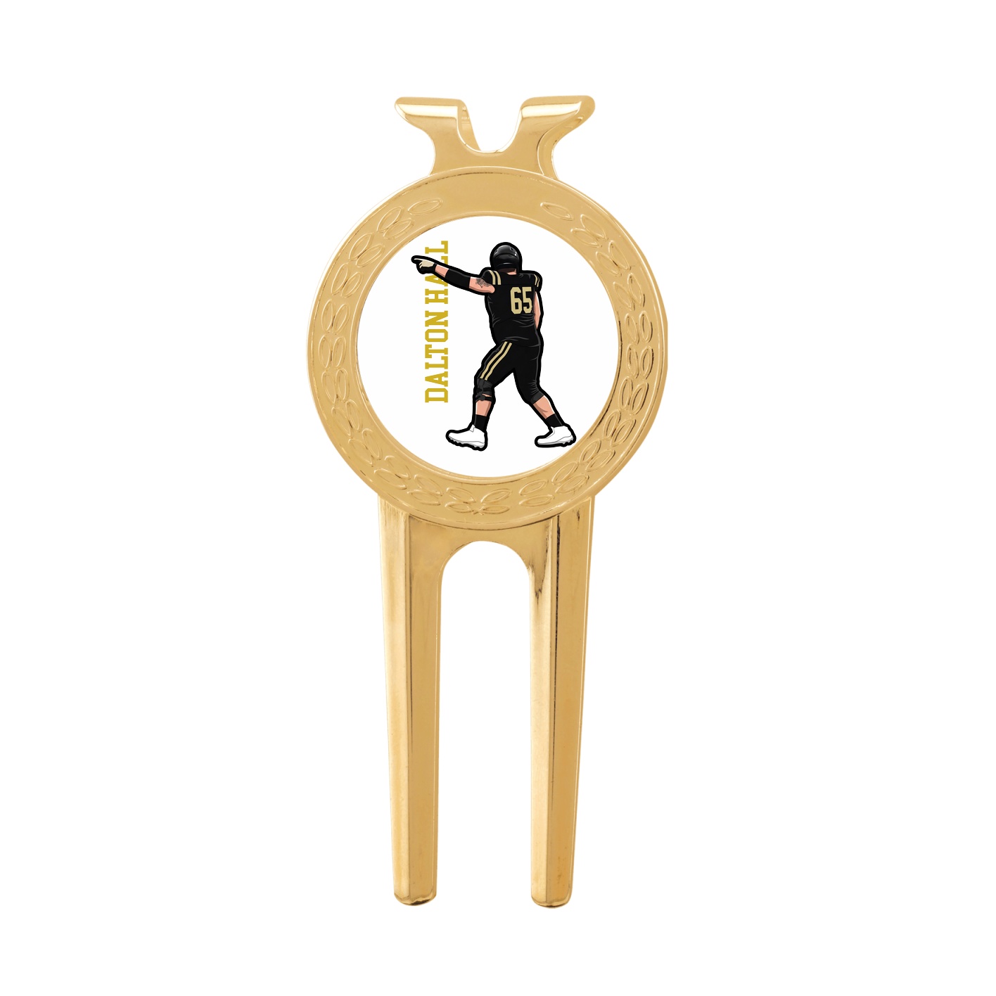 Divot Tool with Ball Marker — Name Vertical in Classic