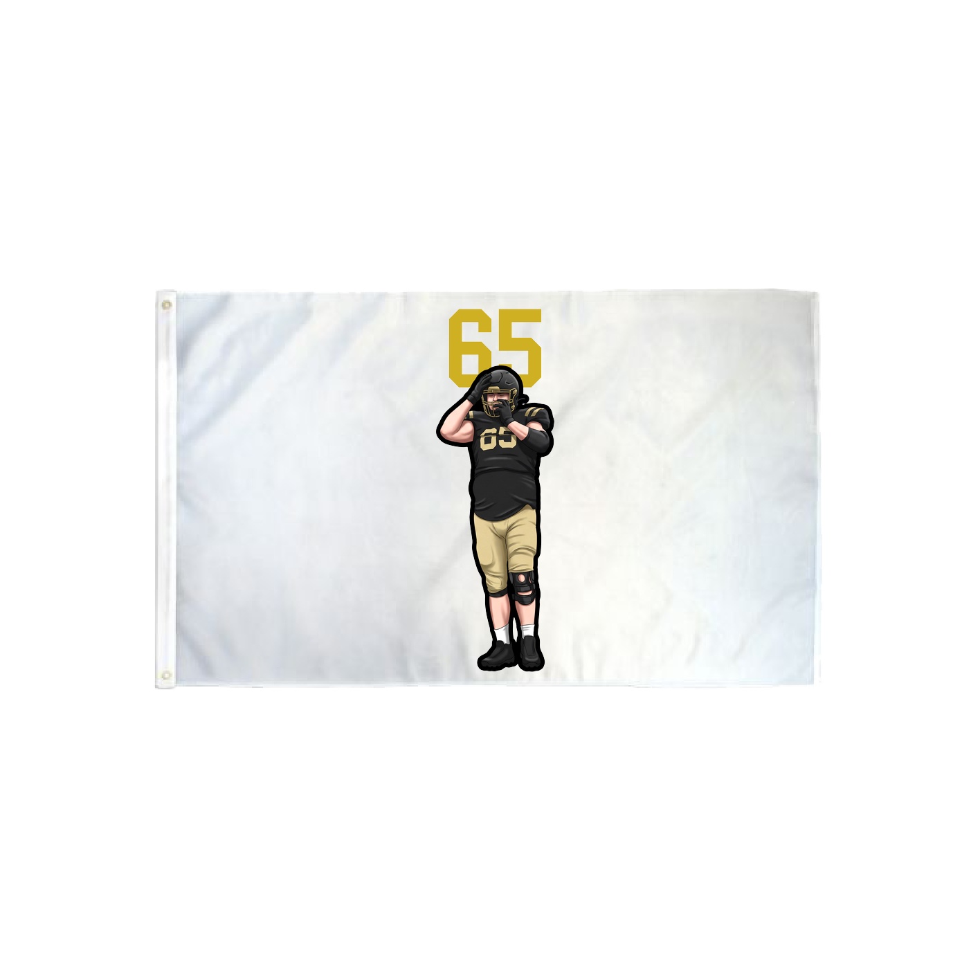 3x5 Flag — Number Top in Classic