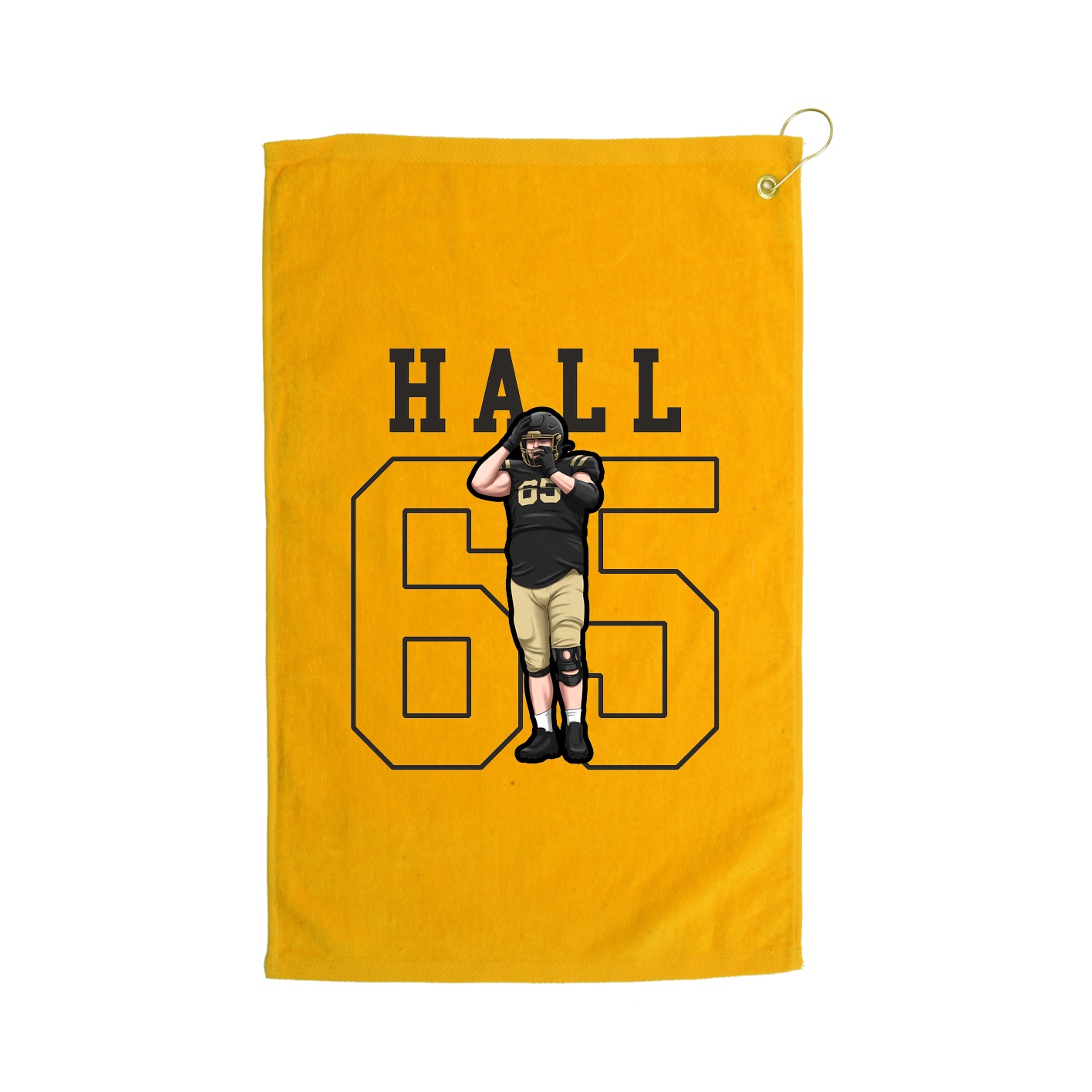 Golf Towel — Shirsey in Gold