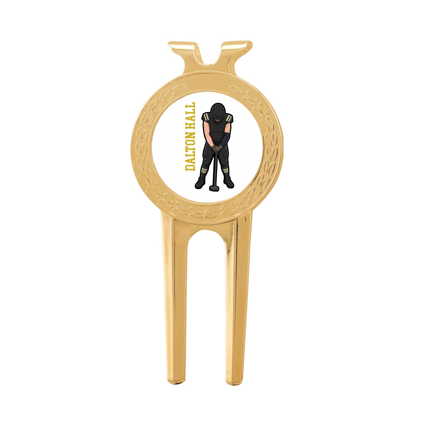 Divot Tool with Ball Marker — Name Vertical in Classic
