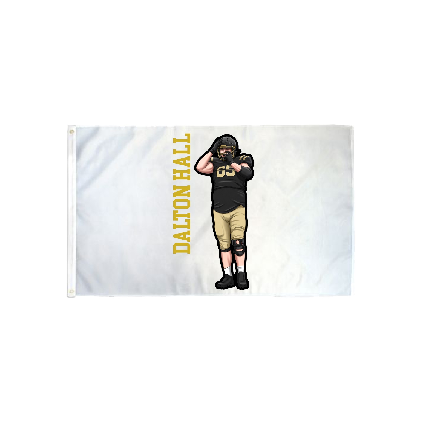 3x5 Flag — Name Vertical in Classic
