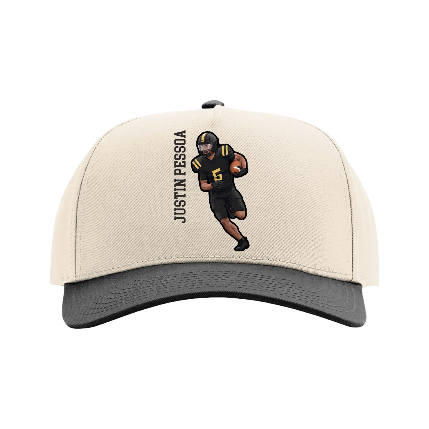 Full Fabric Five-Panel Champ Cap