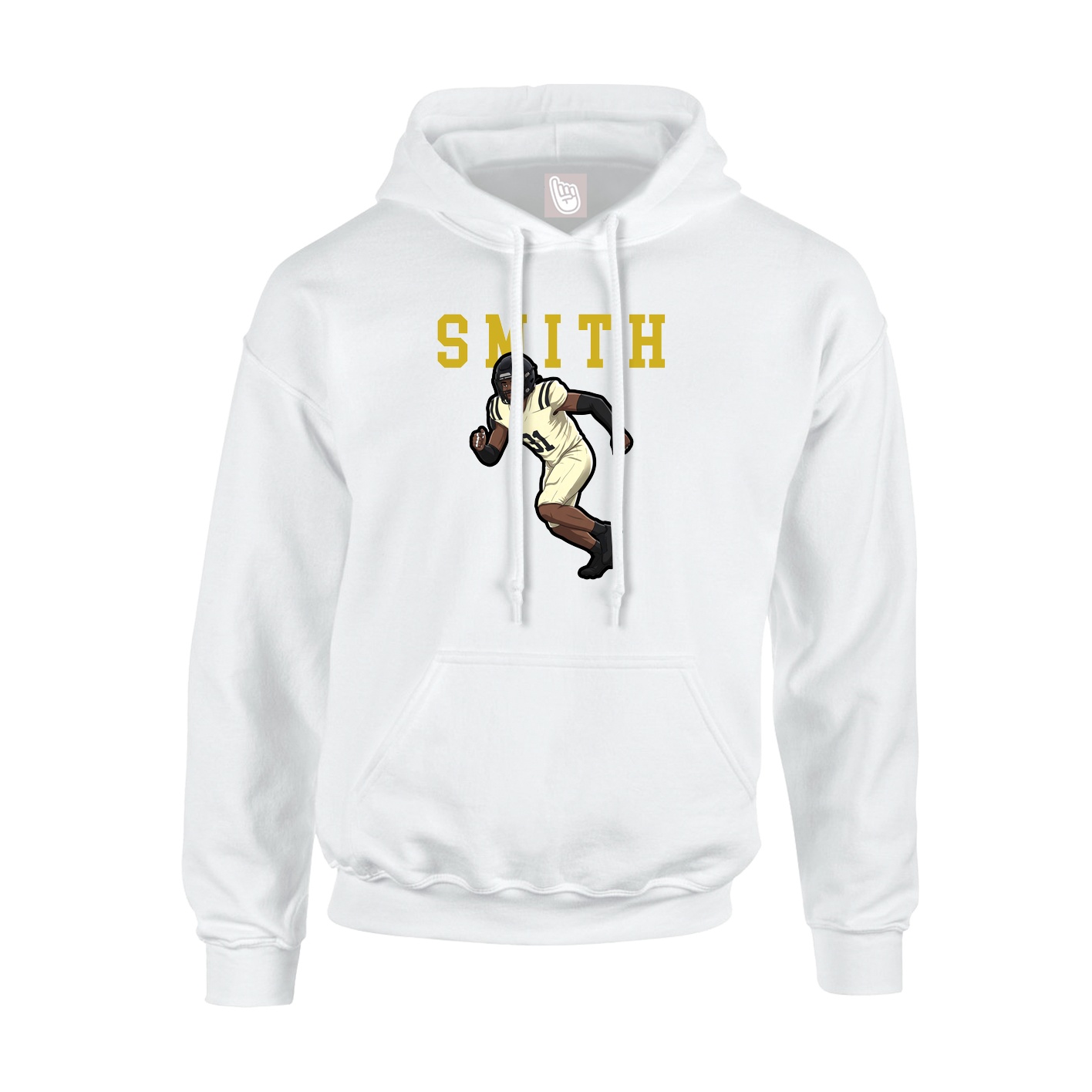 Hoodie — Shirsey in White