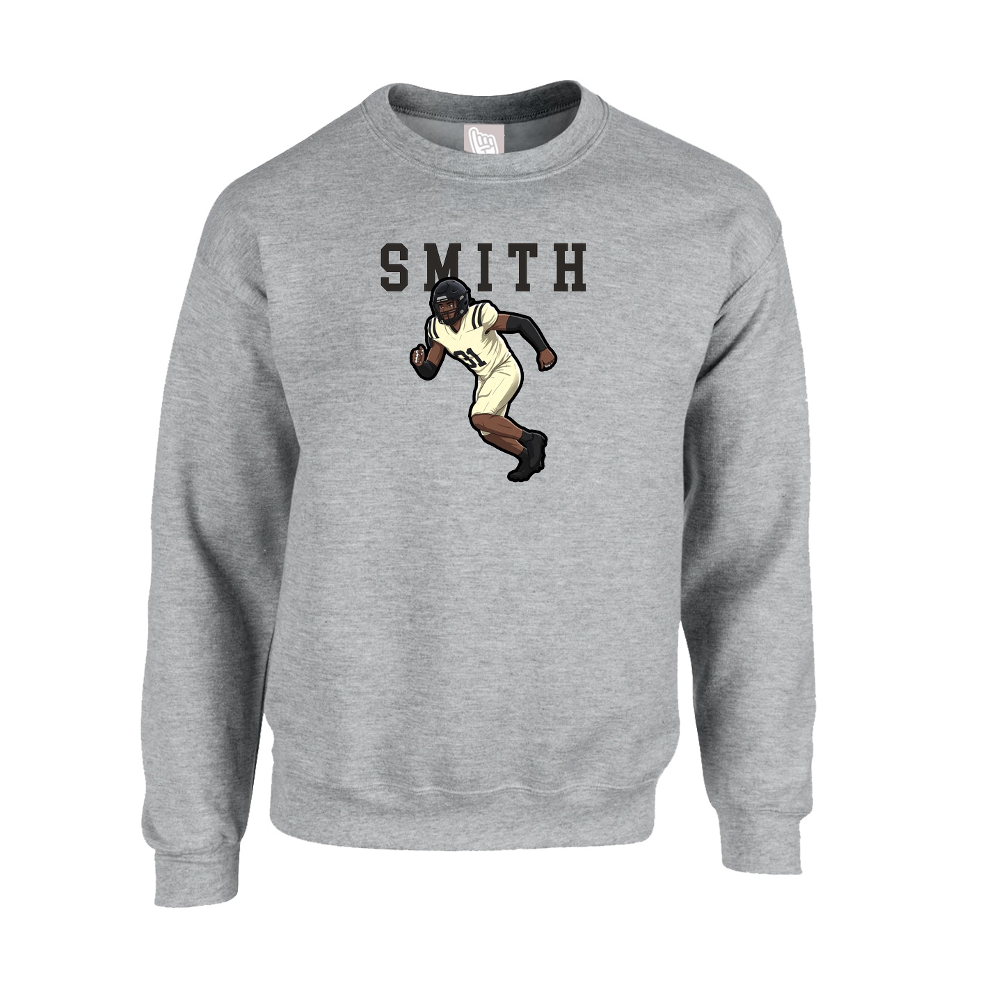 Fleece Crew — Shirsey in Grey