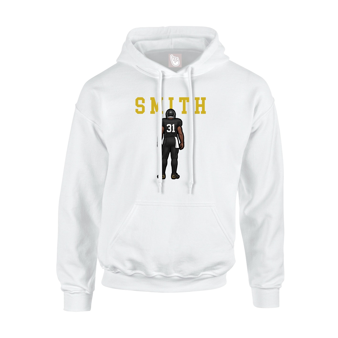 Youth Hoodie — Shirsey in White