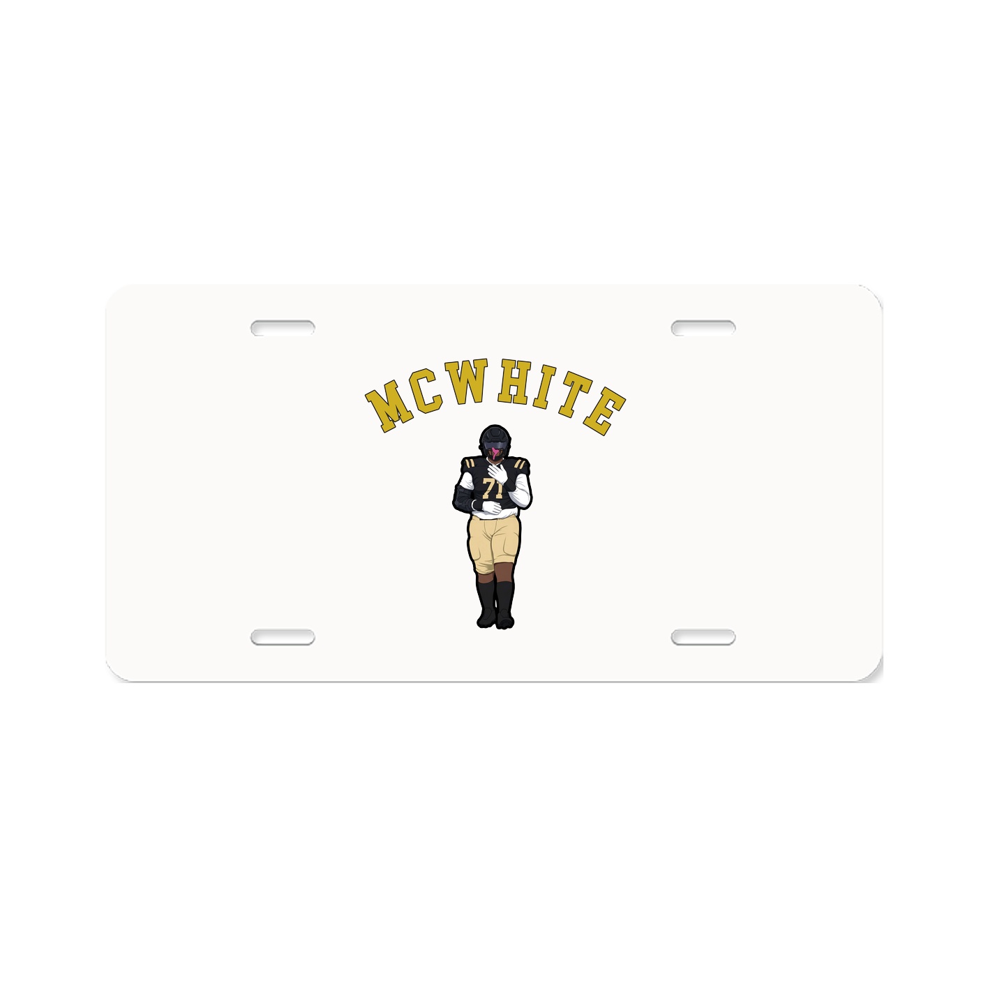 License Plate — Shirsey Arch in Classic