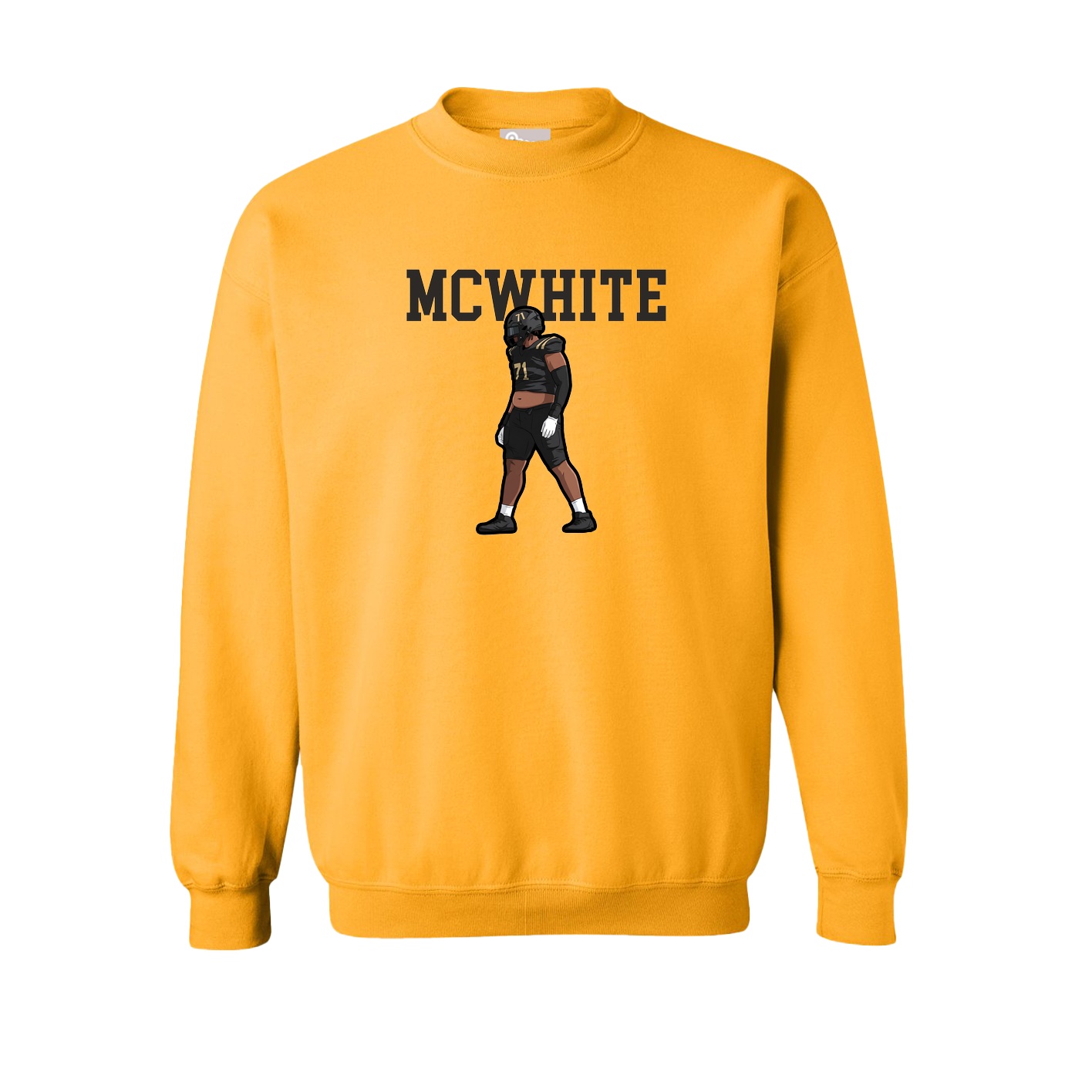 Fleece Crew — Shirsey in Gold