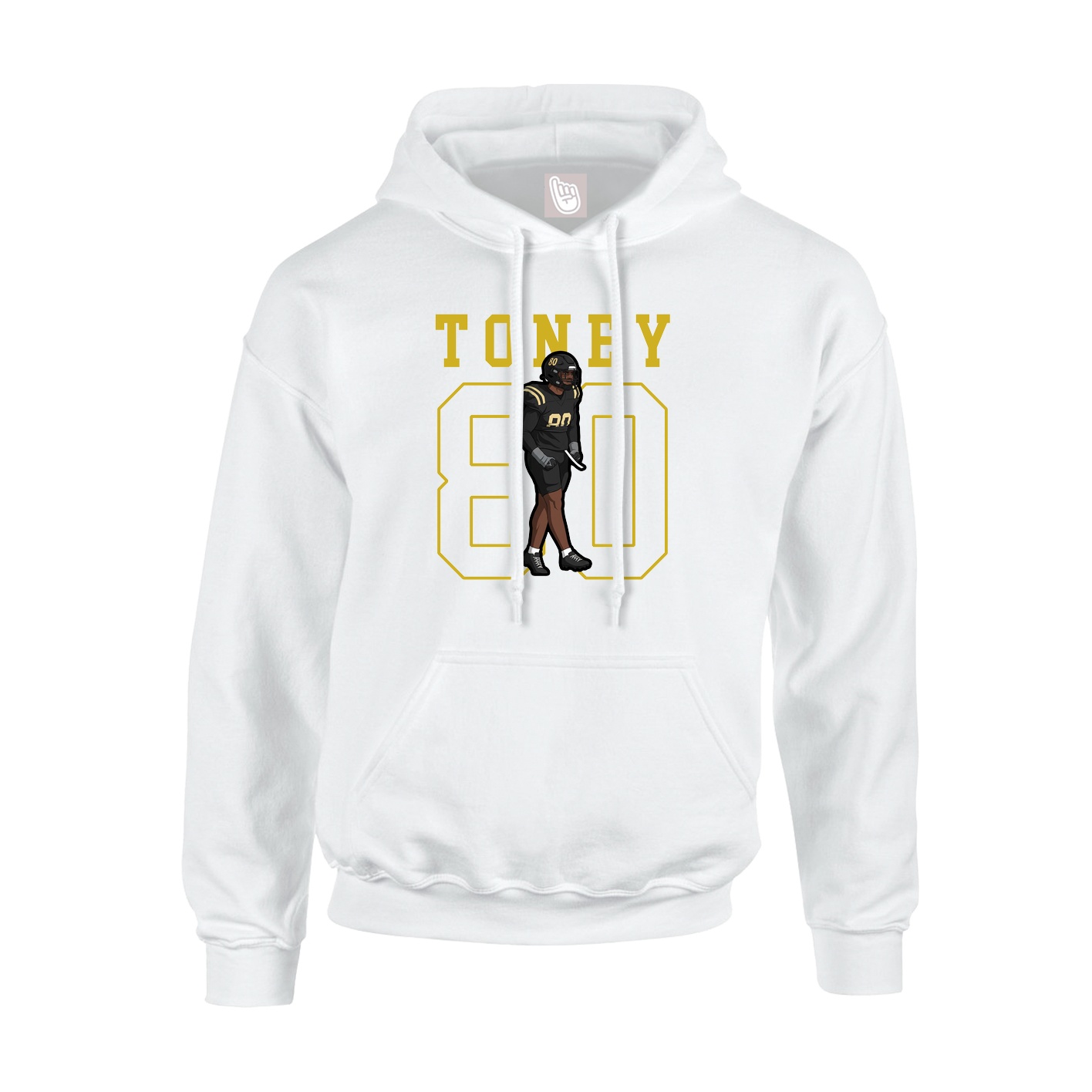 Hoodie — Shirsey in White