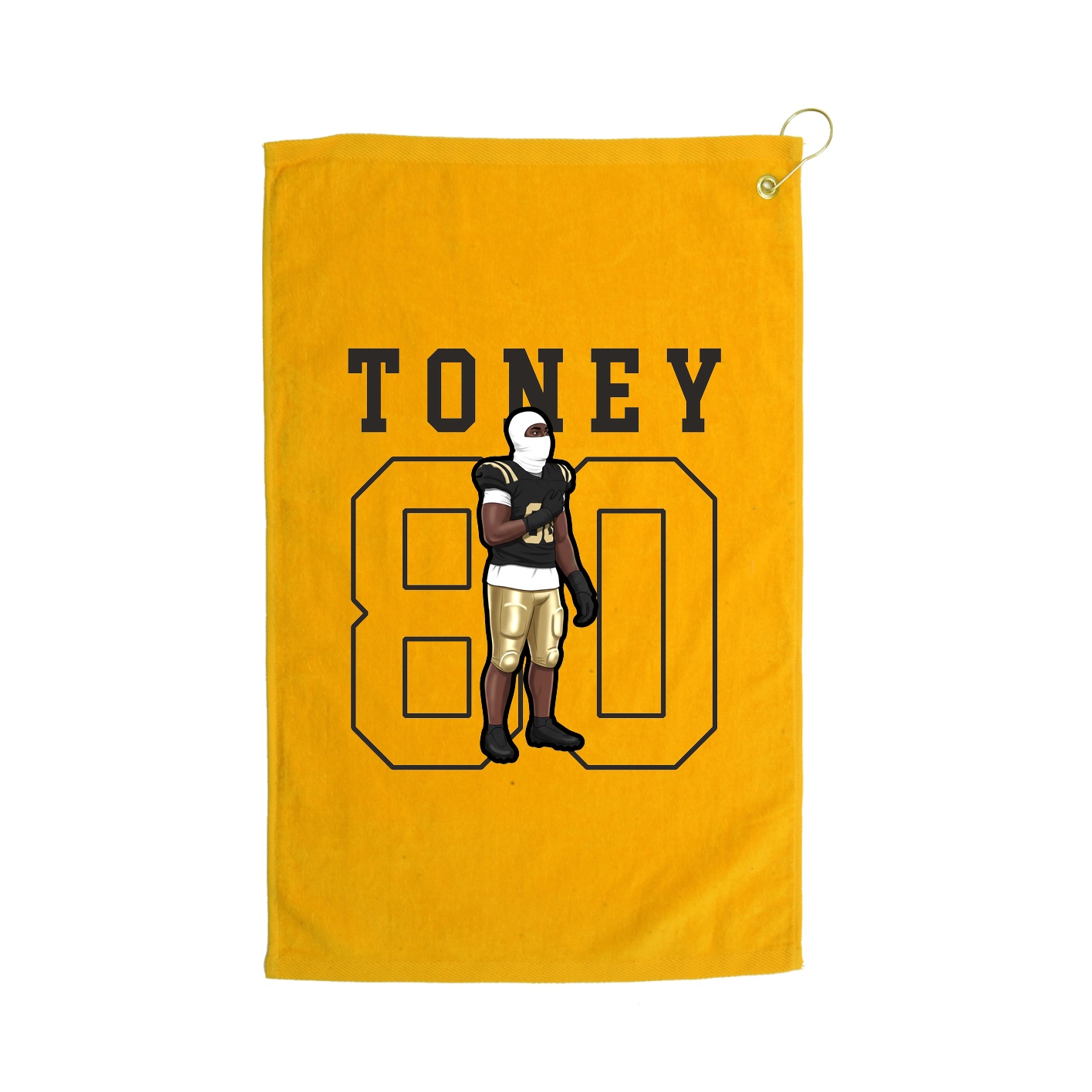 Golf Towel — Shirsey in Gold
