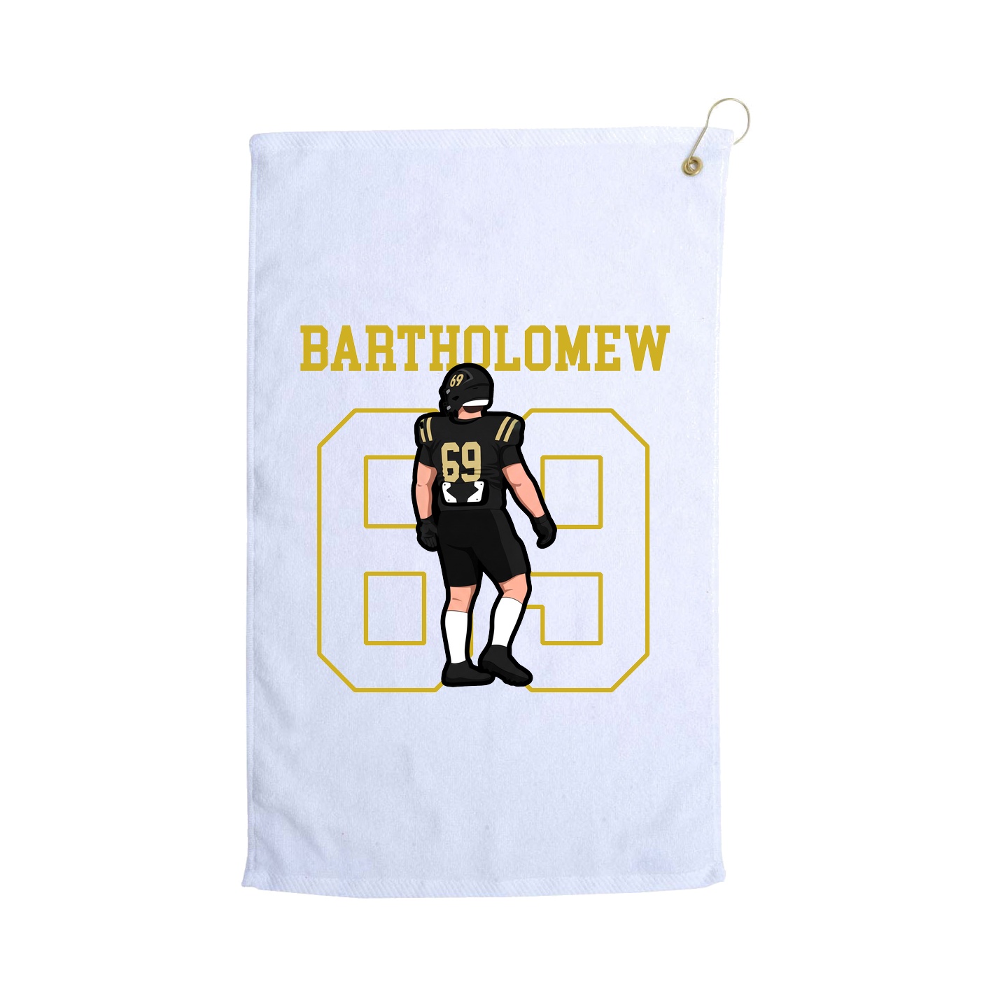 Golf Towel — Shirsey in White