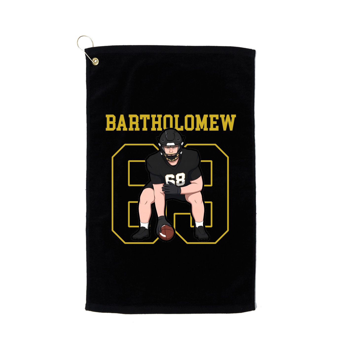 Golf Towel — Shirsey in Black