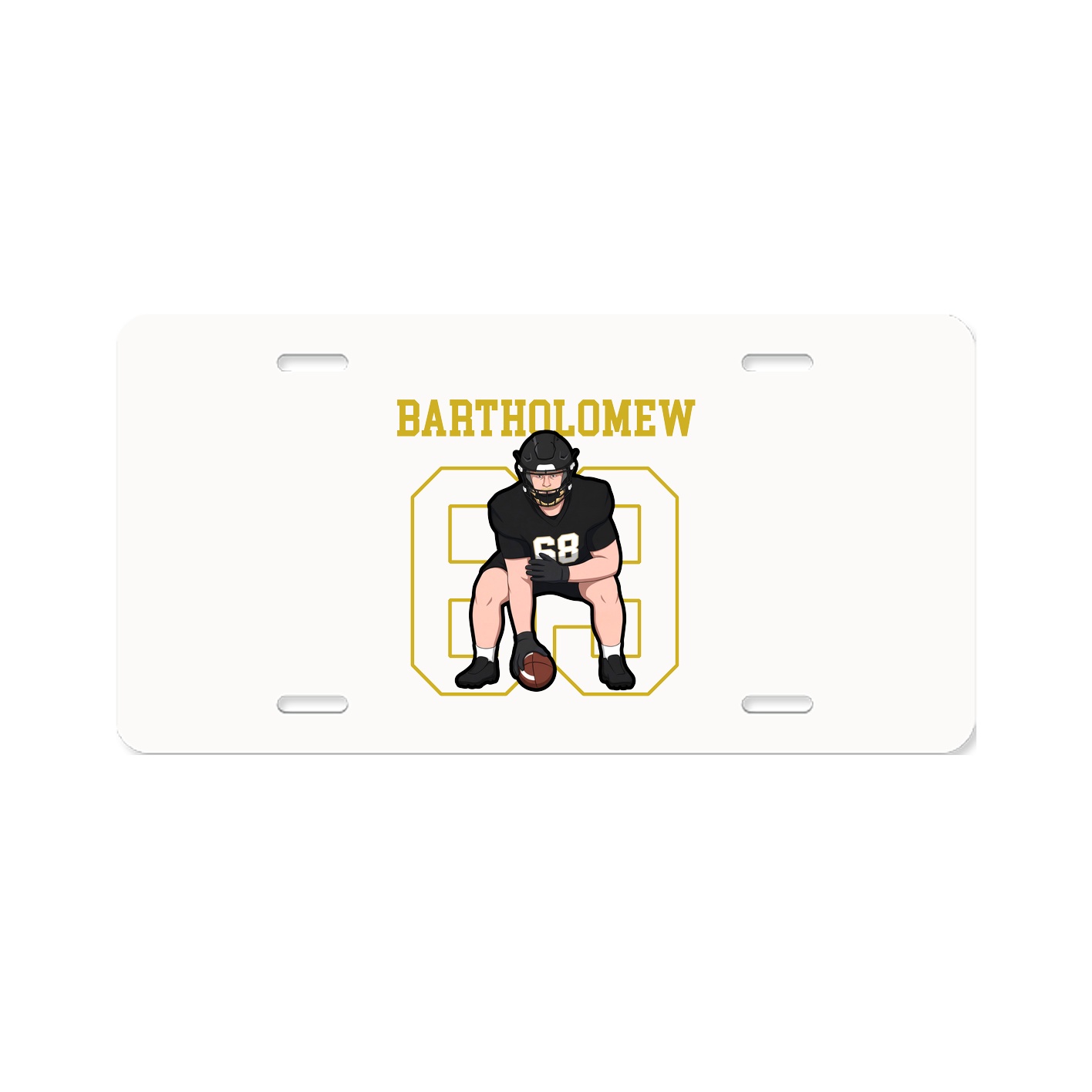 License Plate — Shirsey in Classic