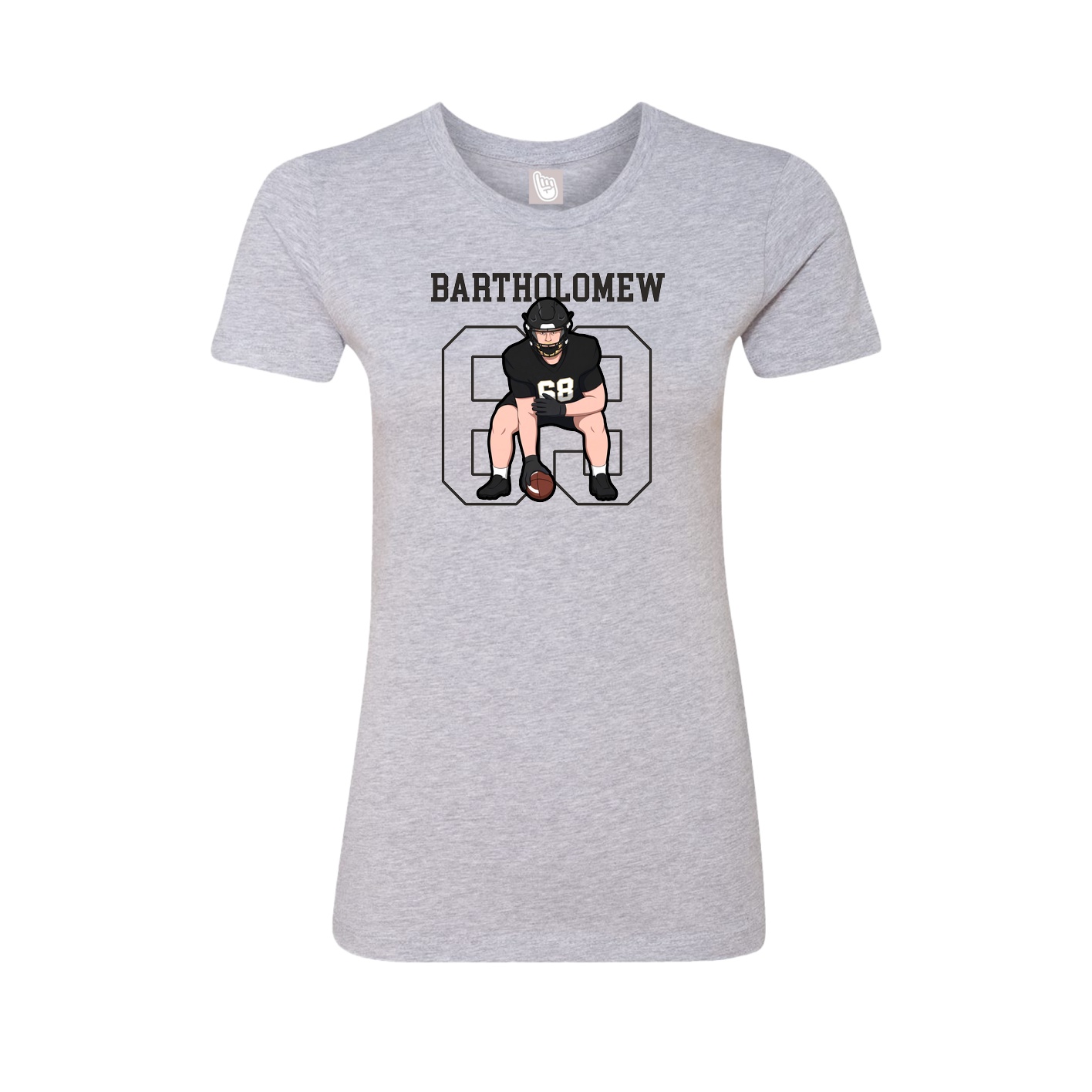 Fitted Women's Tee — Shirsey in Grey