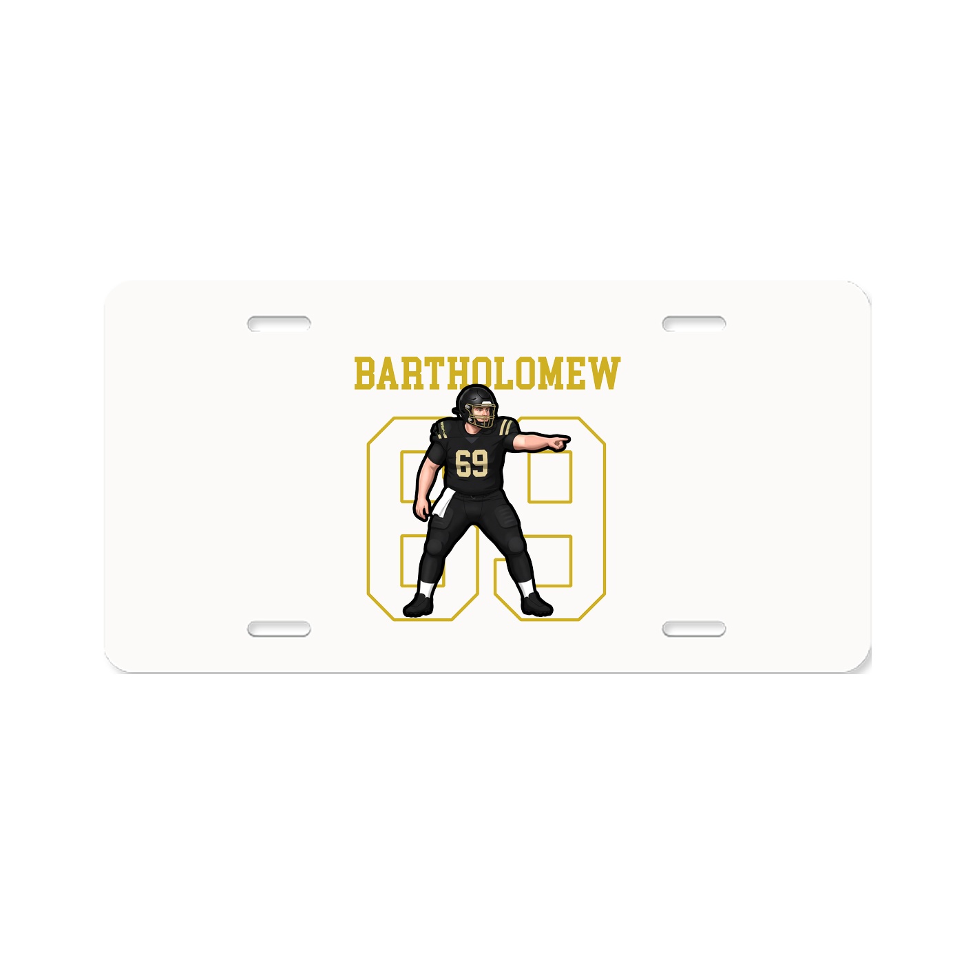 License Plate — Shirsey in Classic