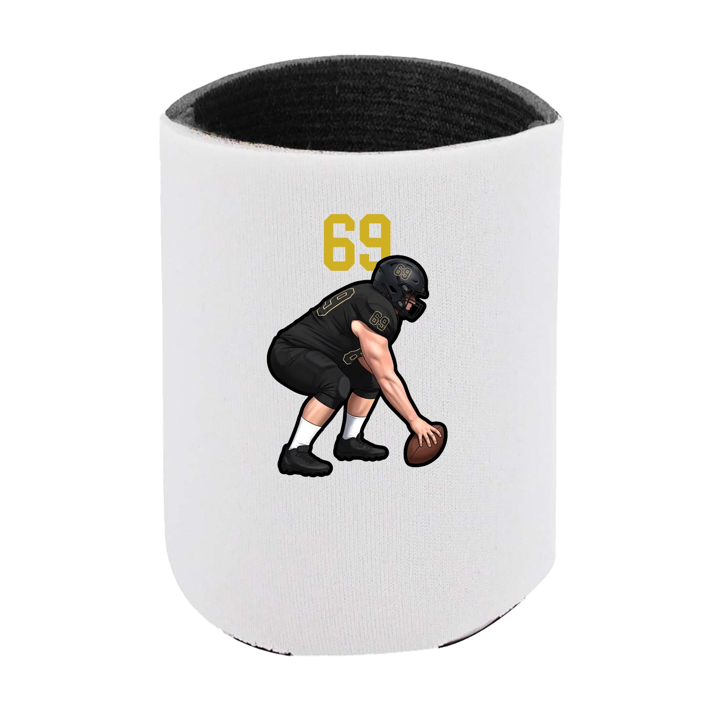 Can Holder — Number Top in White