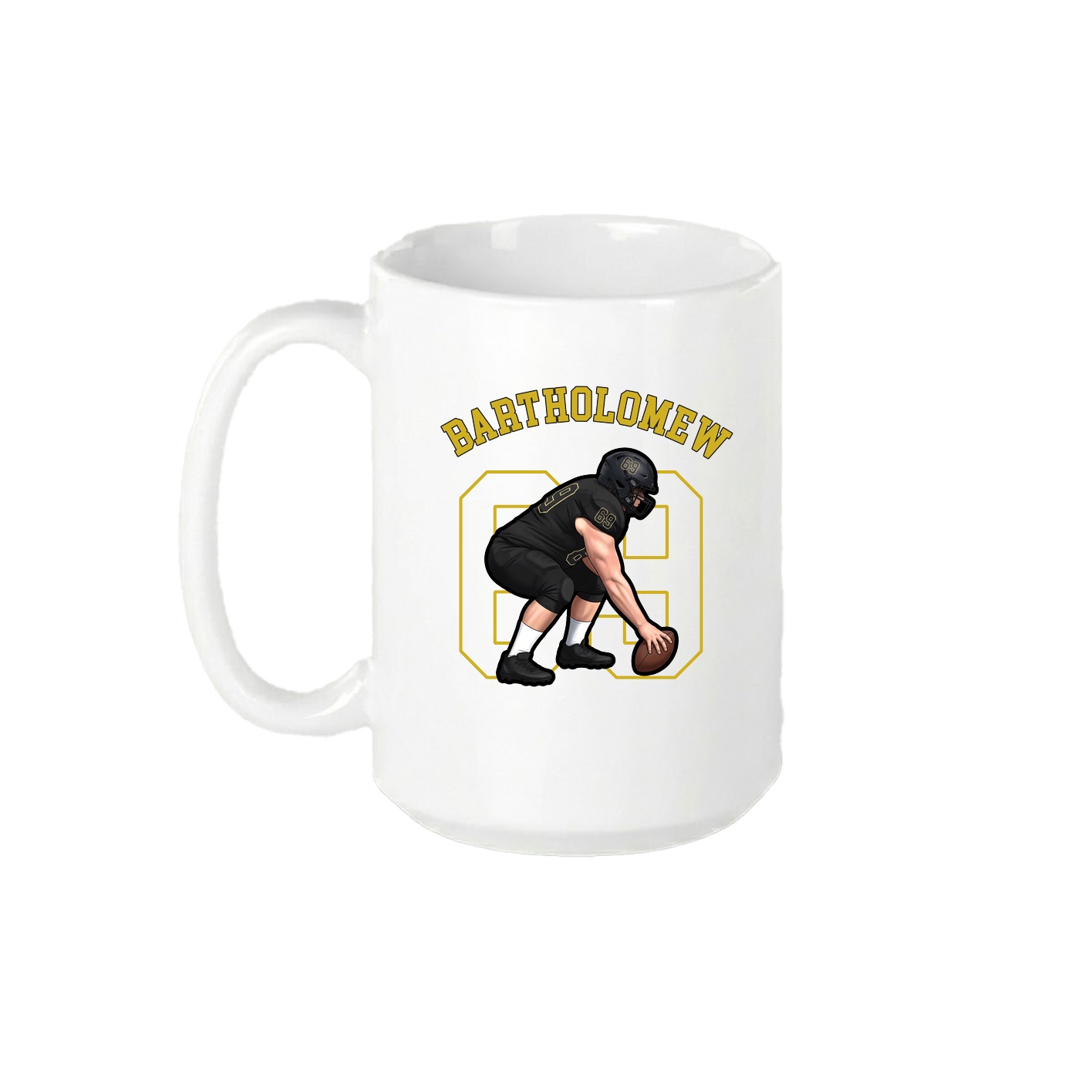 15oz Coffee Mug — Shirsey Arch in White