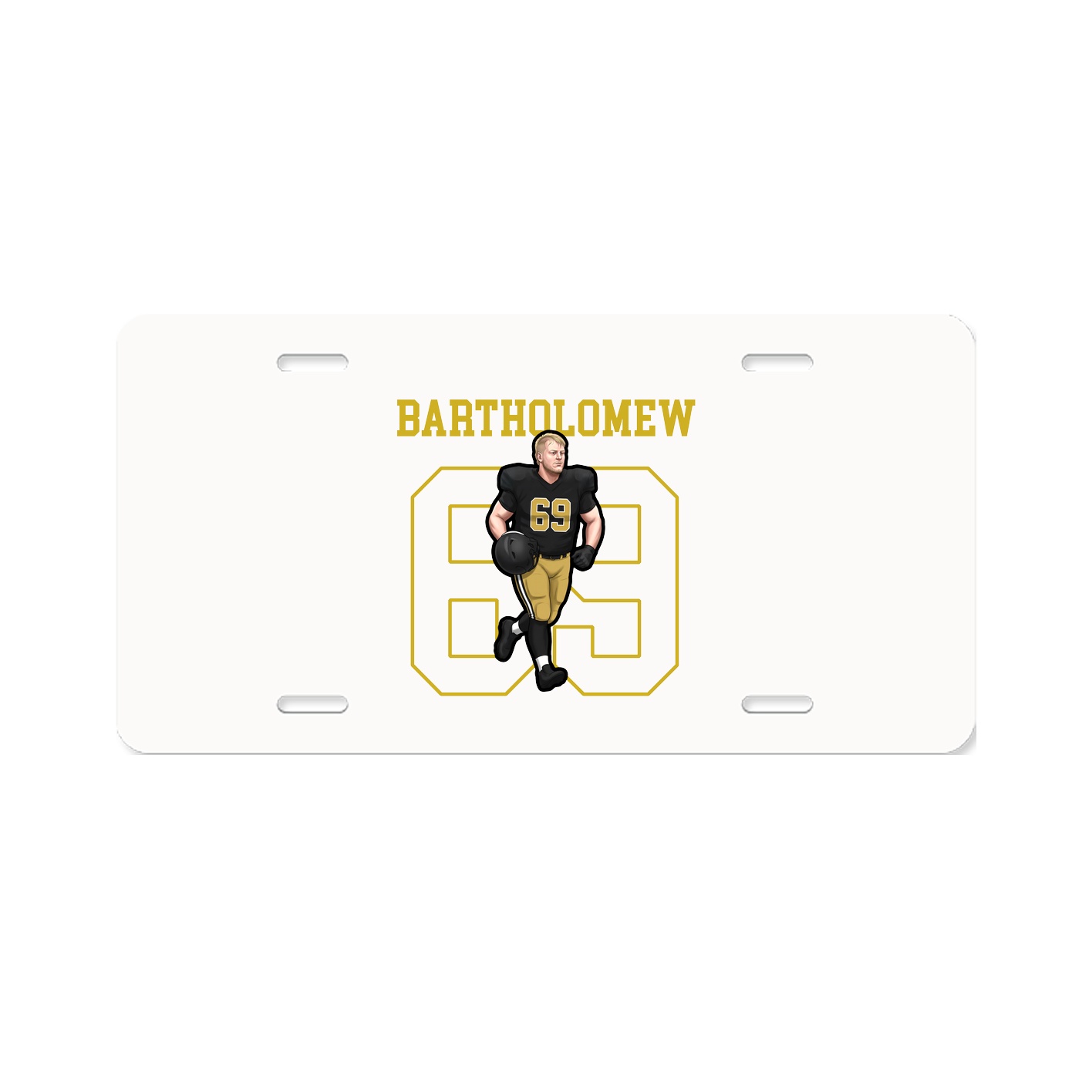License Plate — Shirsey in Classic
