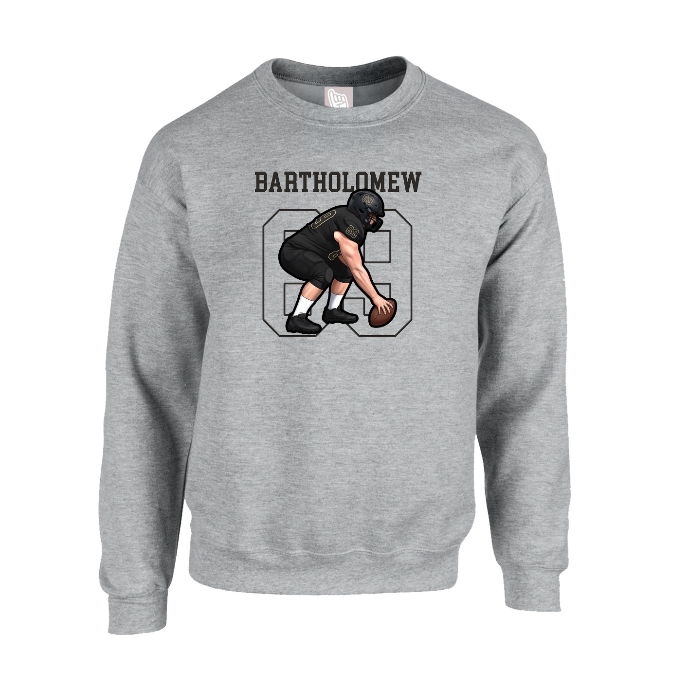 Fleece Crew — Shirsey in Grey