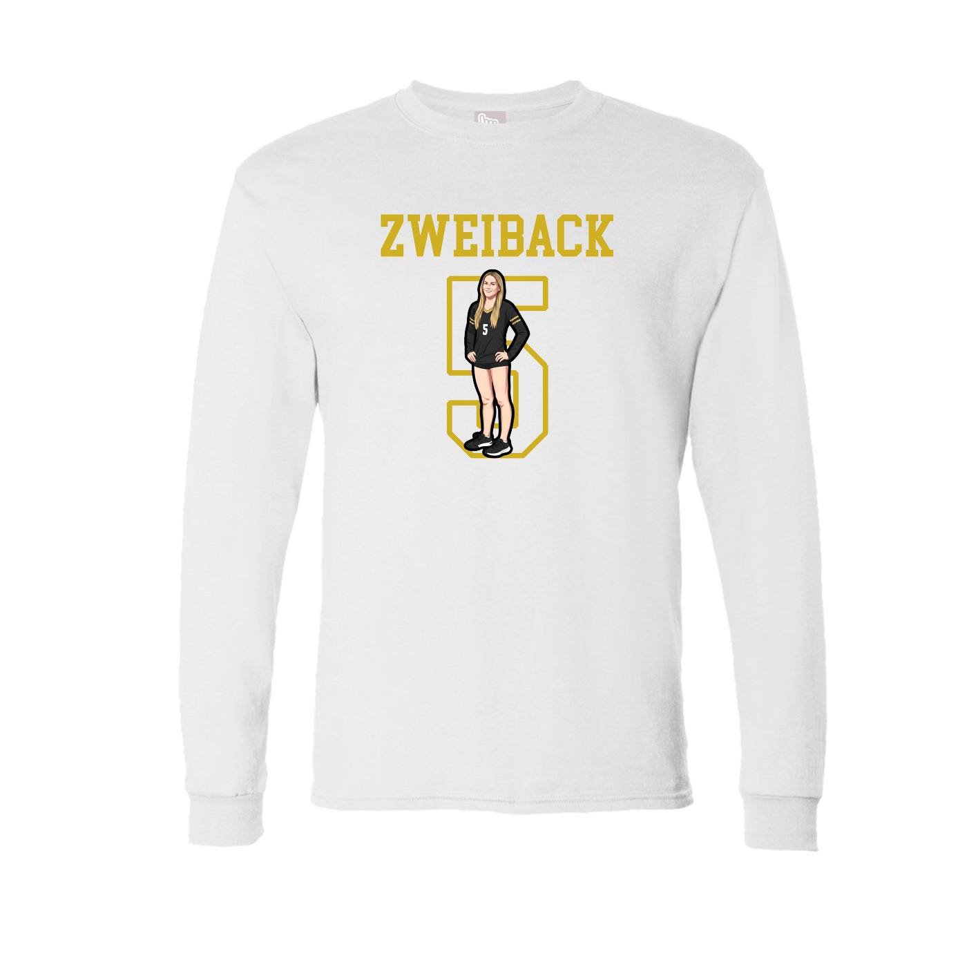 Long Sleeve Tee — Shirsey in White