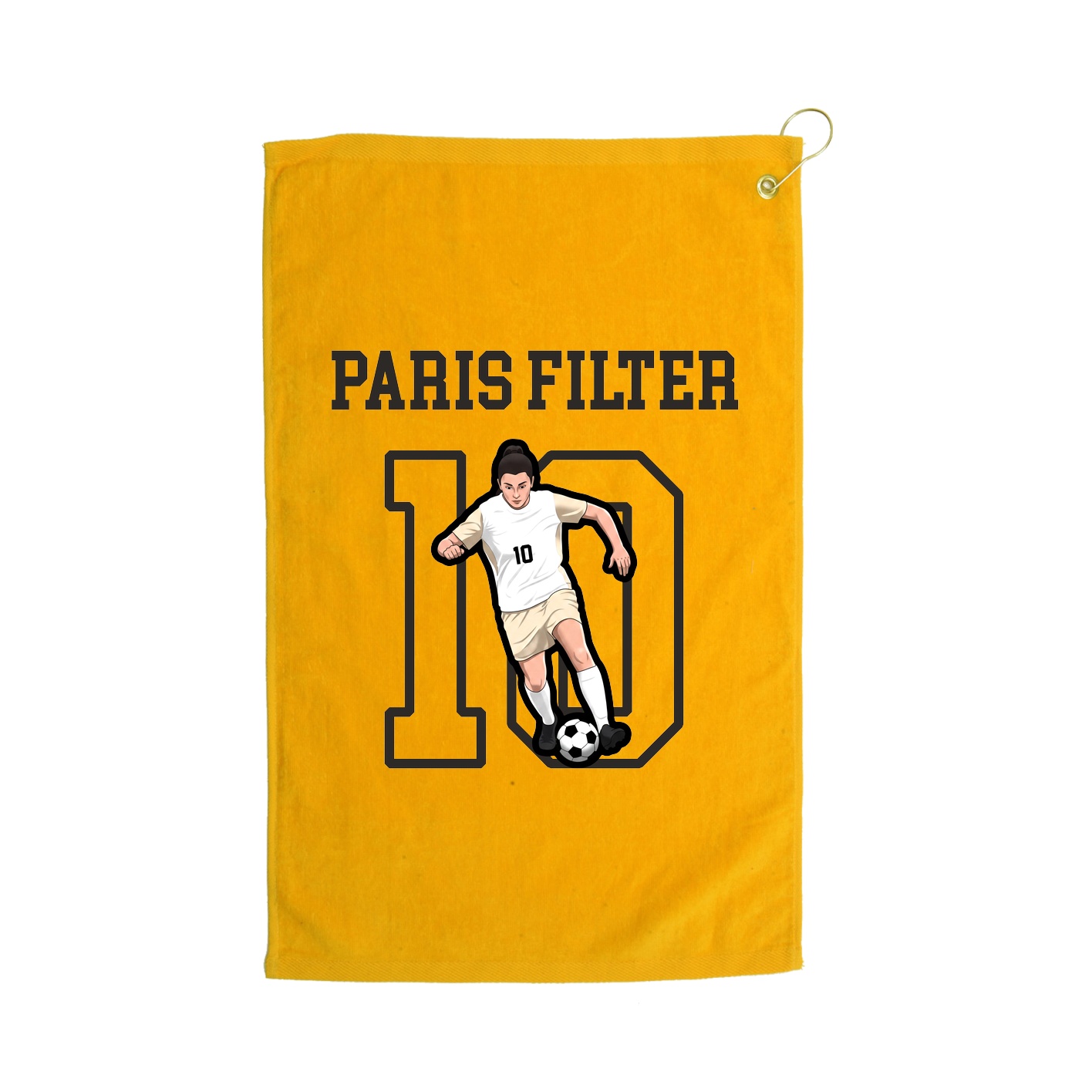 Golf Towel — Shirsey in Gold