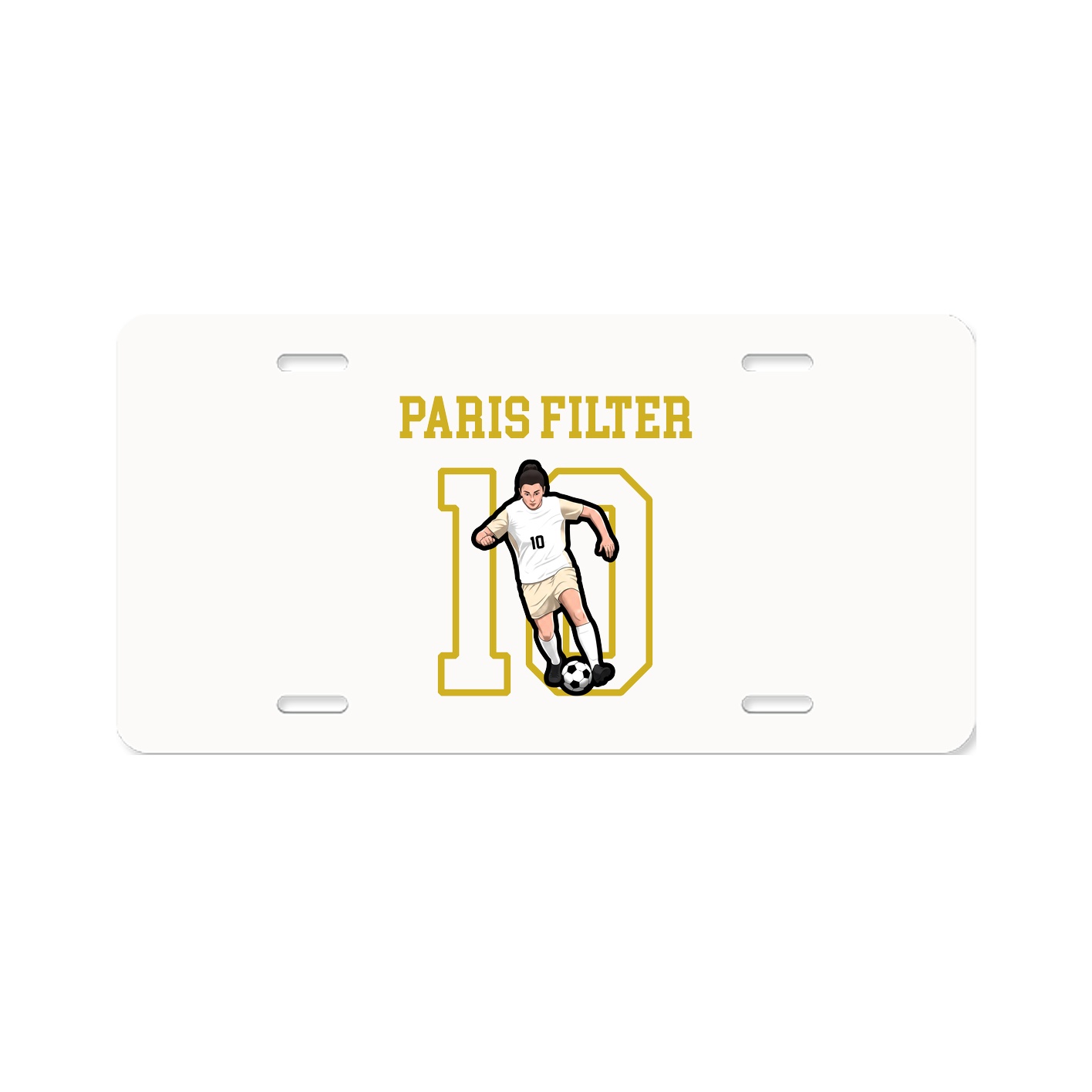 License Plate — Shirsey in Classic