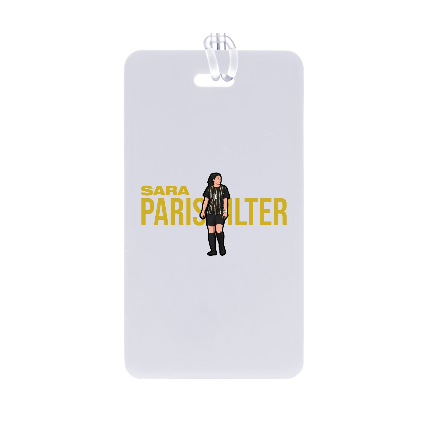 Bag Tag — Player Name in Classic