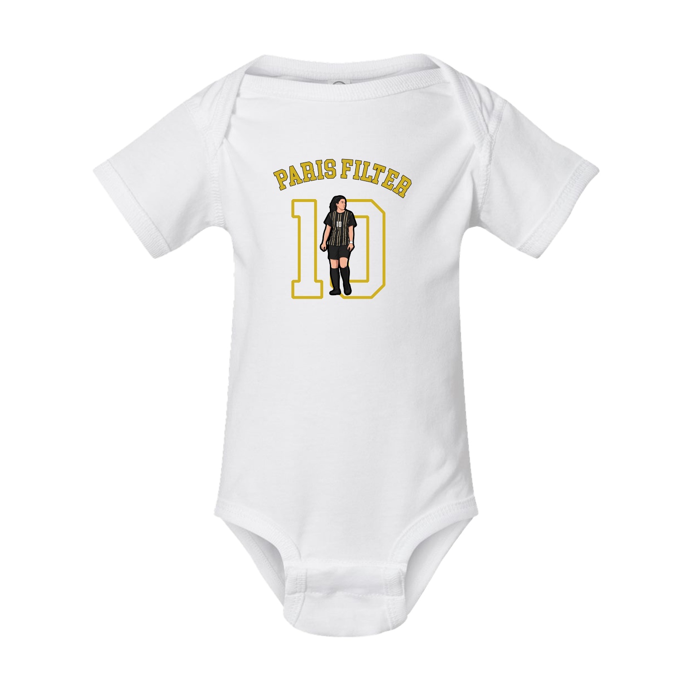Baby Onesie — Shirsey Arch in White