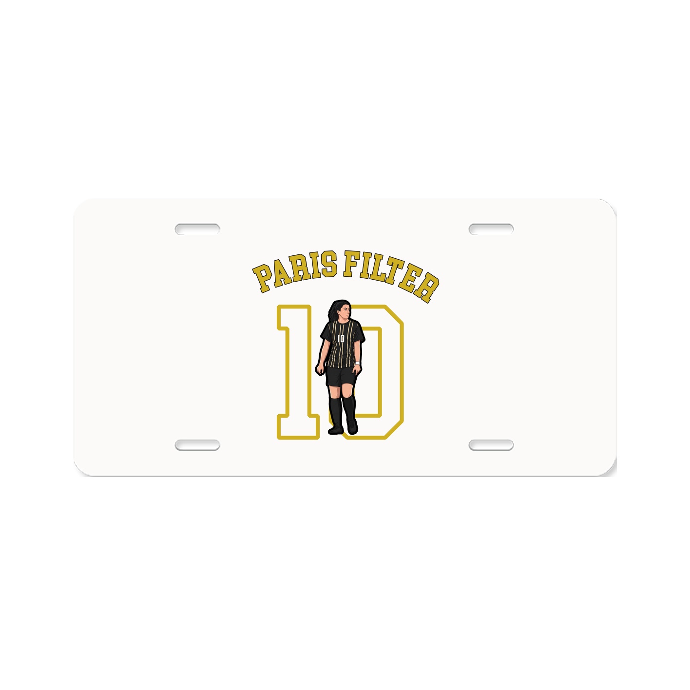 License Plate — Shirsey Arch in Classic