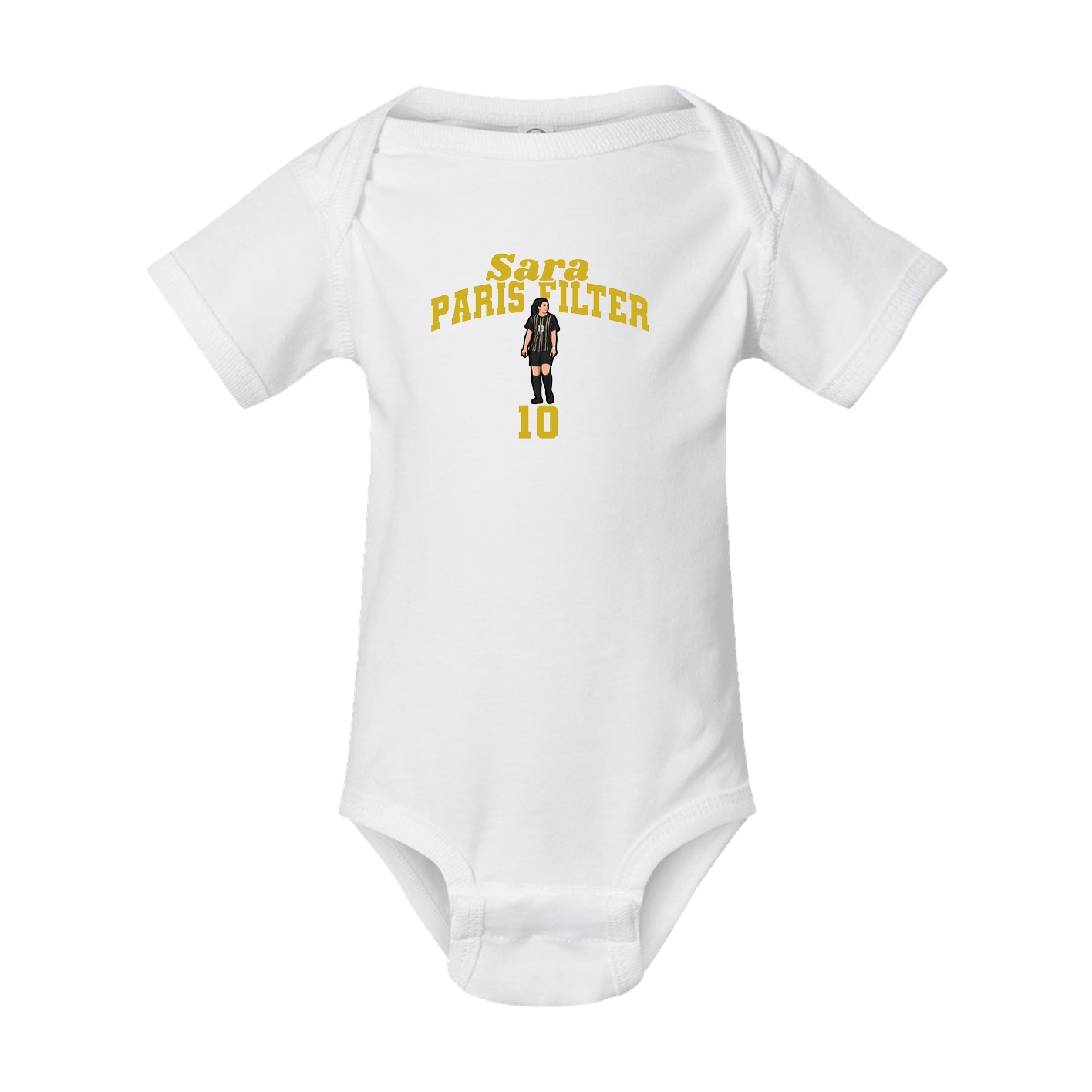 Baby Onesie — Signature Arch in White
