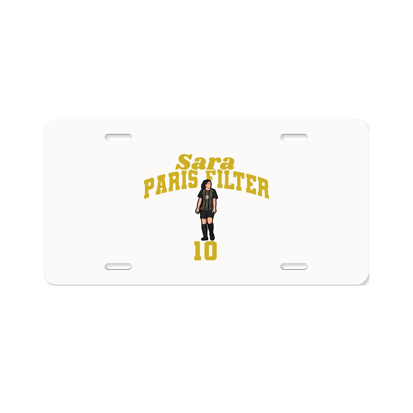 License Plate — Signature Arch in Classic