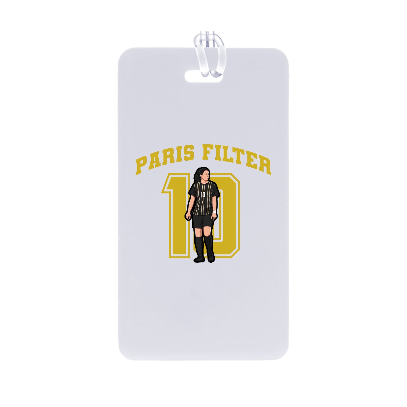 Bag Tag — Number in Classic