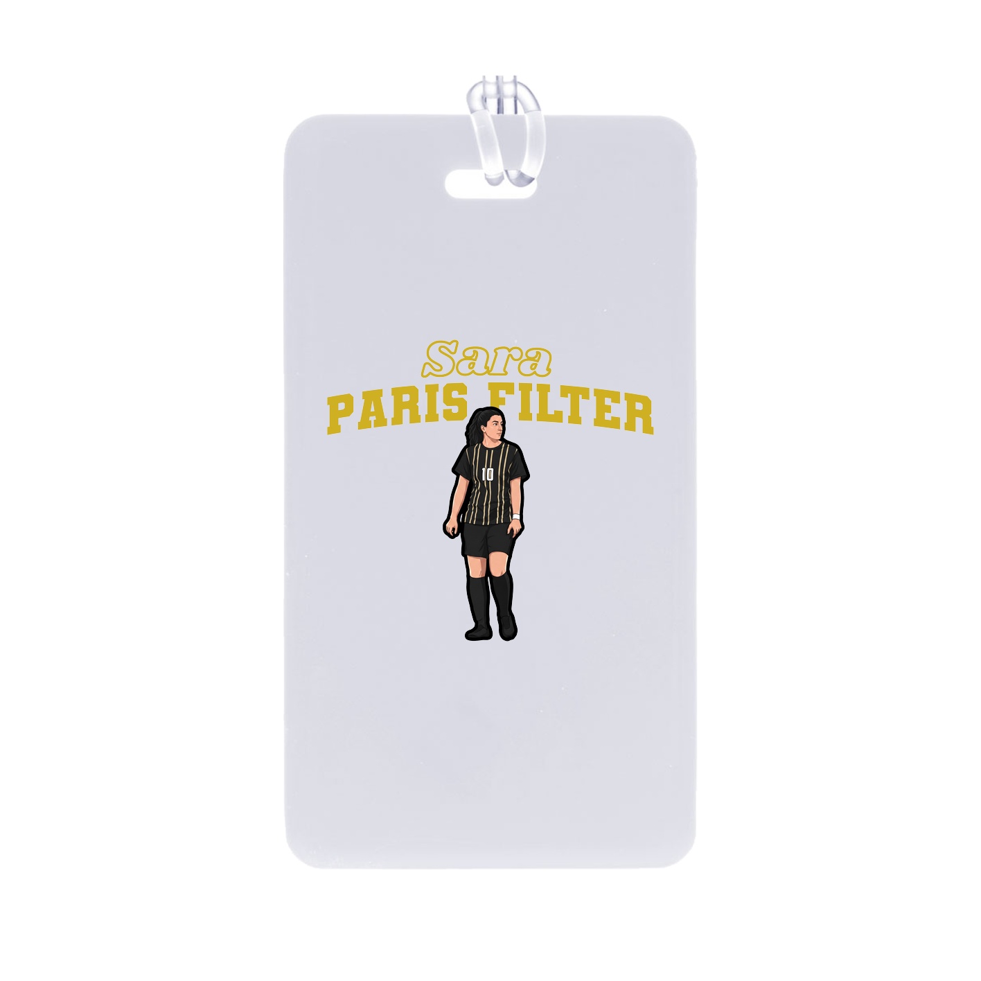 Bag Tag — Name Arch in Classic
