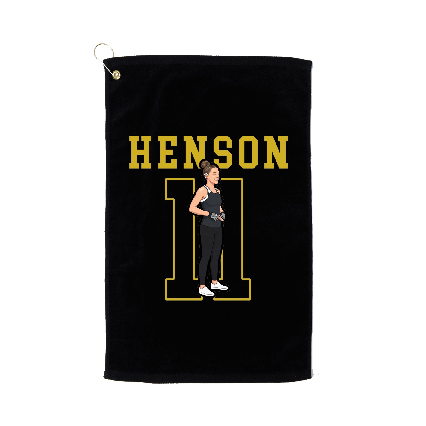 Golf Towel — Shirsey in Black