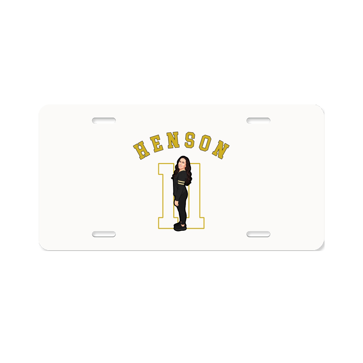 License Plate — Shirsey Arch in Classic