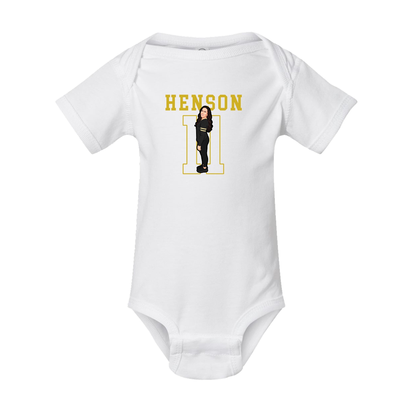 Baby Onesie — Shirsey in White