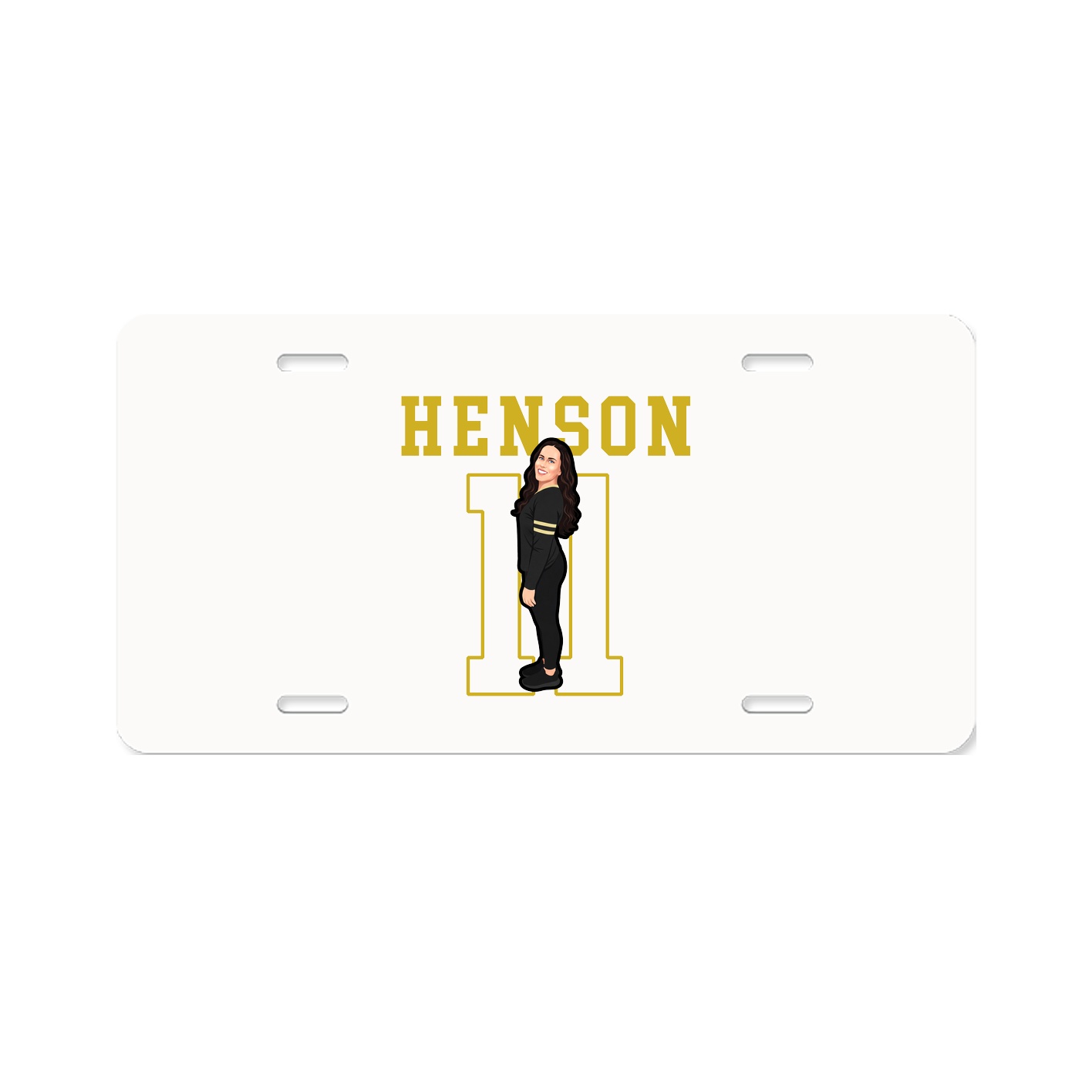 License Plate — Shirsey in Classic