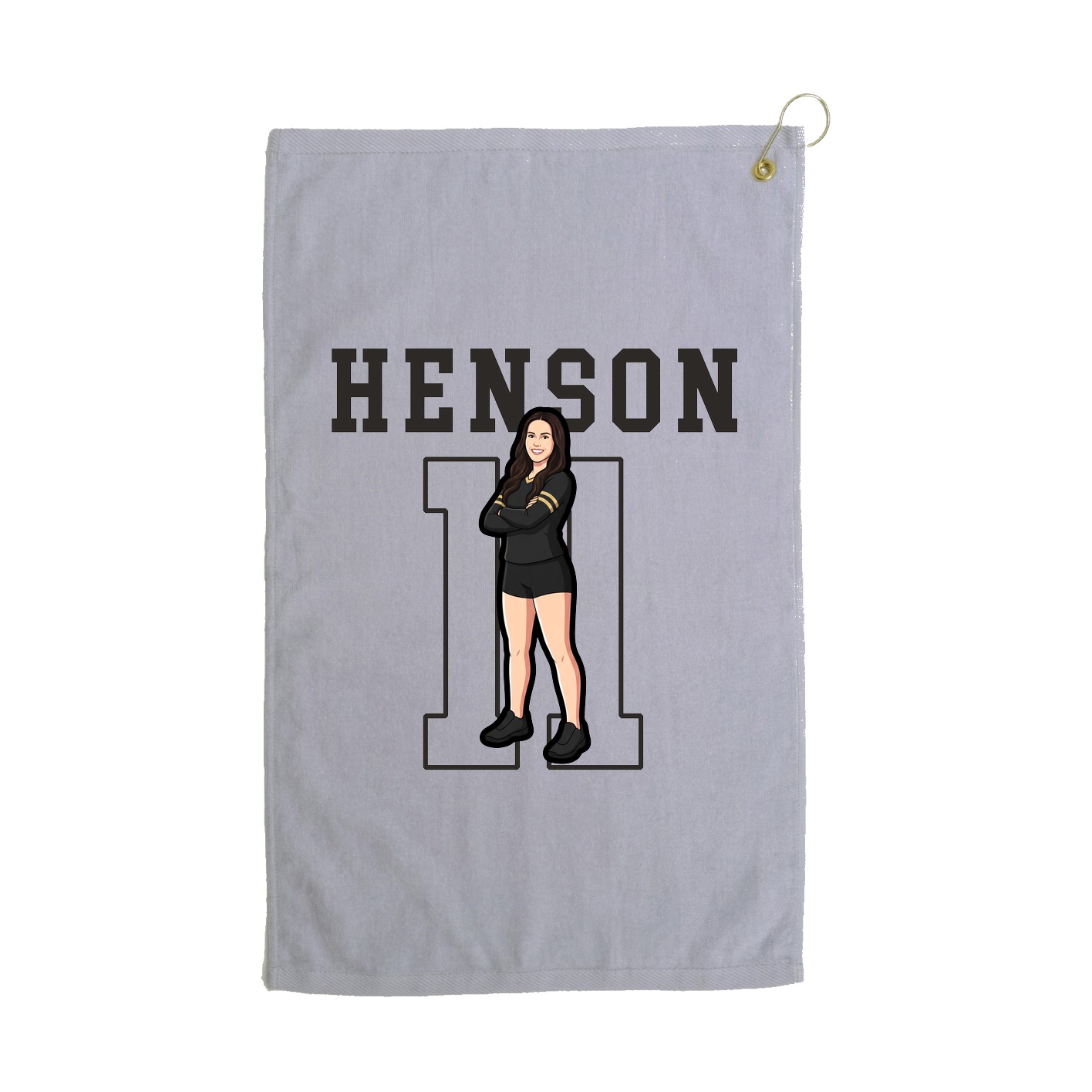 Golf Towel — Shirsey in Grey