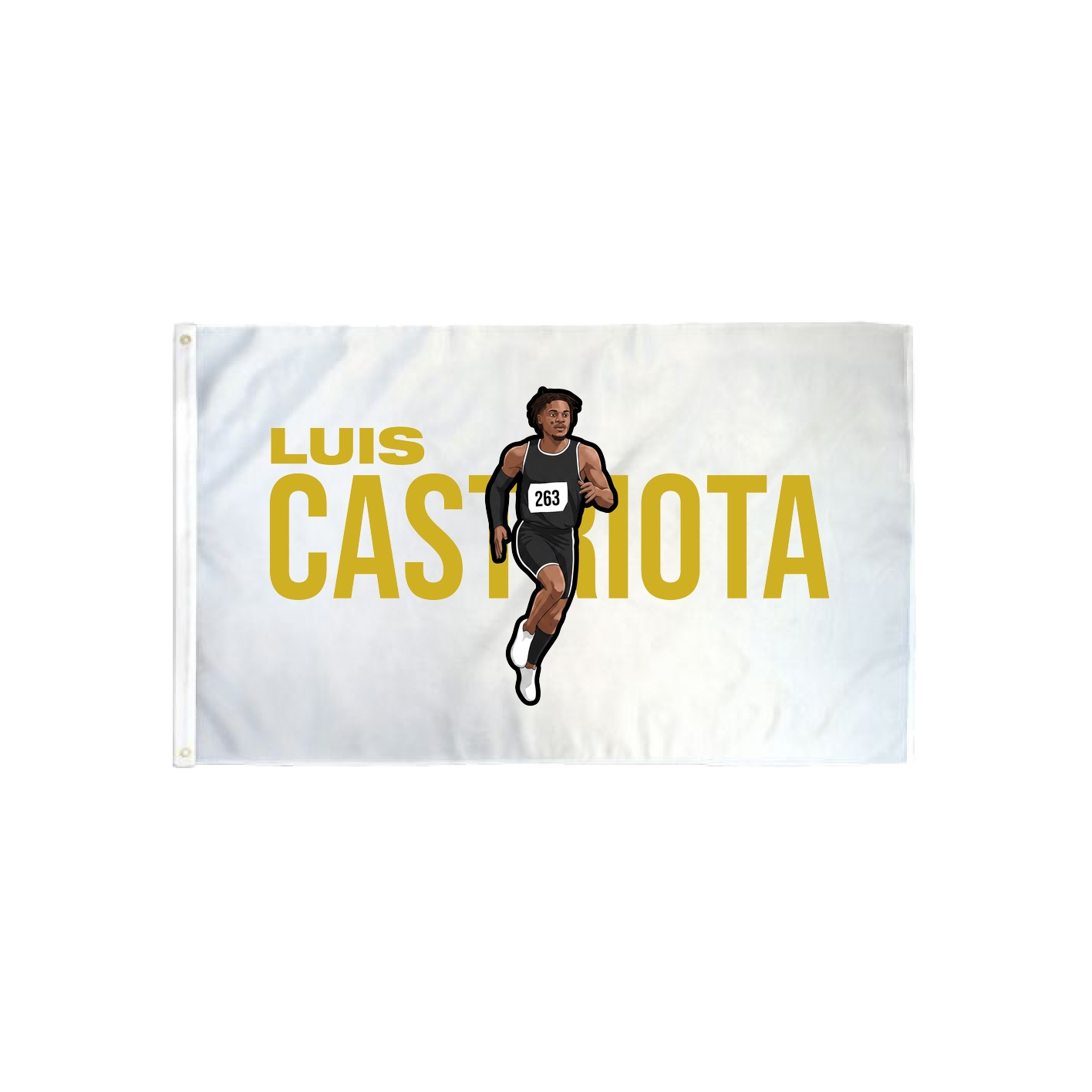 3x5 Flag — Player Name in Classic