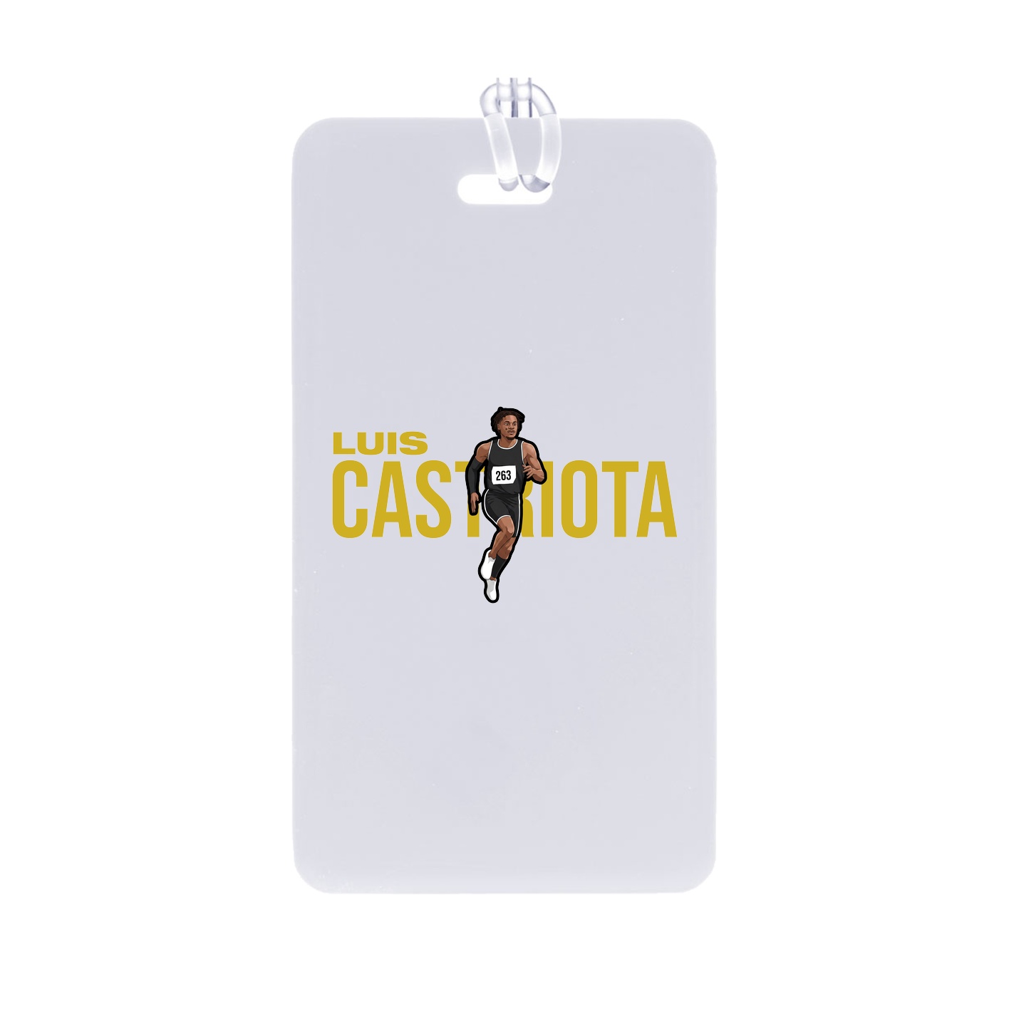 Bag Tag — Player Name in Classic