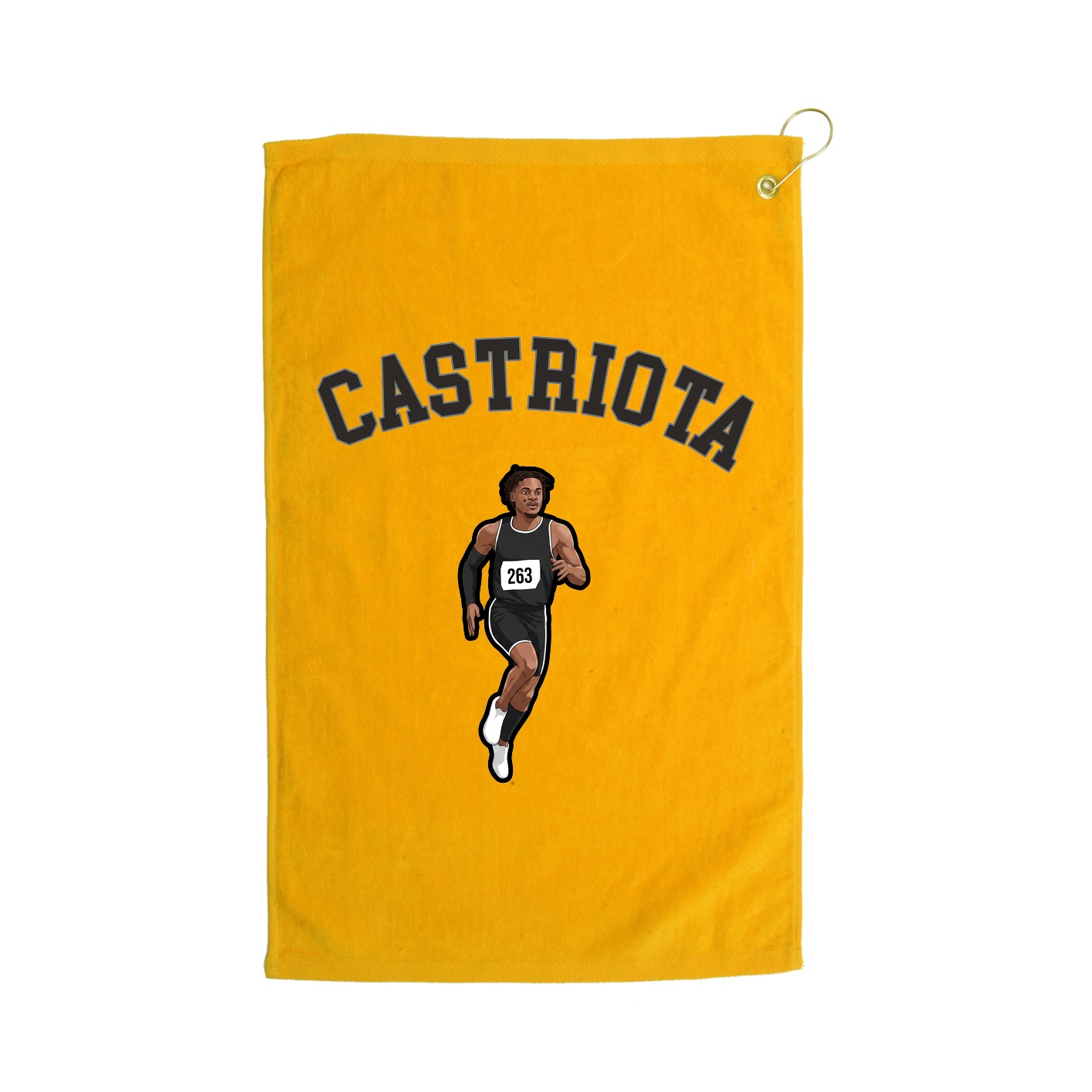 Golf Towel — Shirsey Arch in Gold